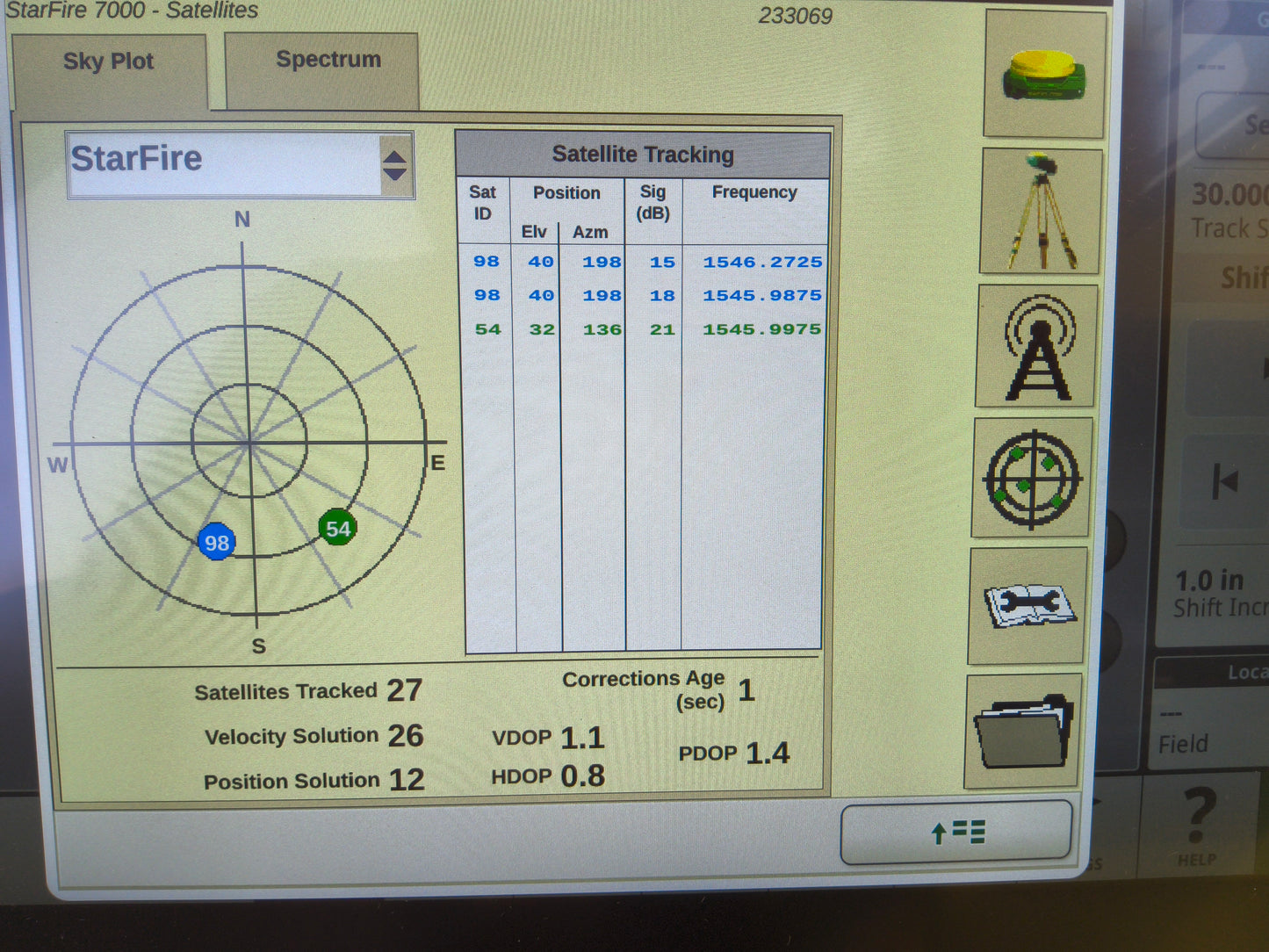 John Deere StarFire™ 7000 Universal GPS Receiver