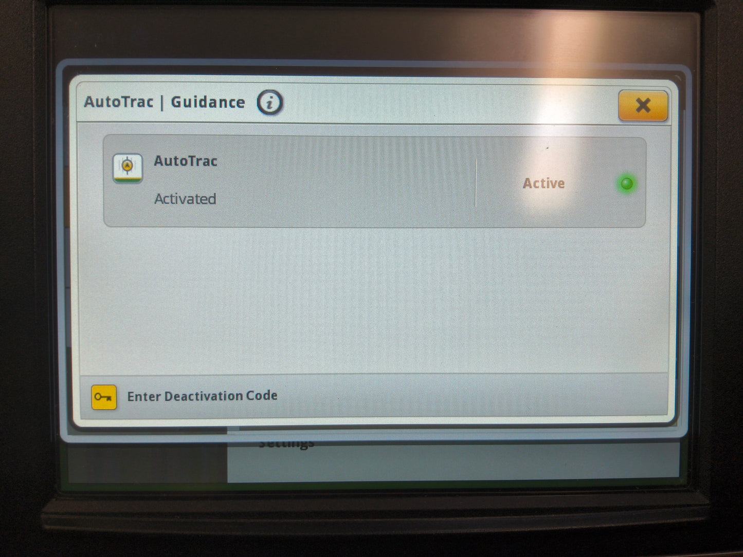 John Deere Gen 4 4640 Display