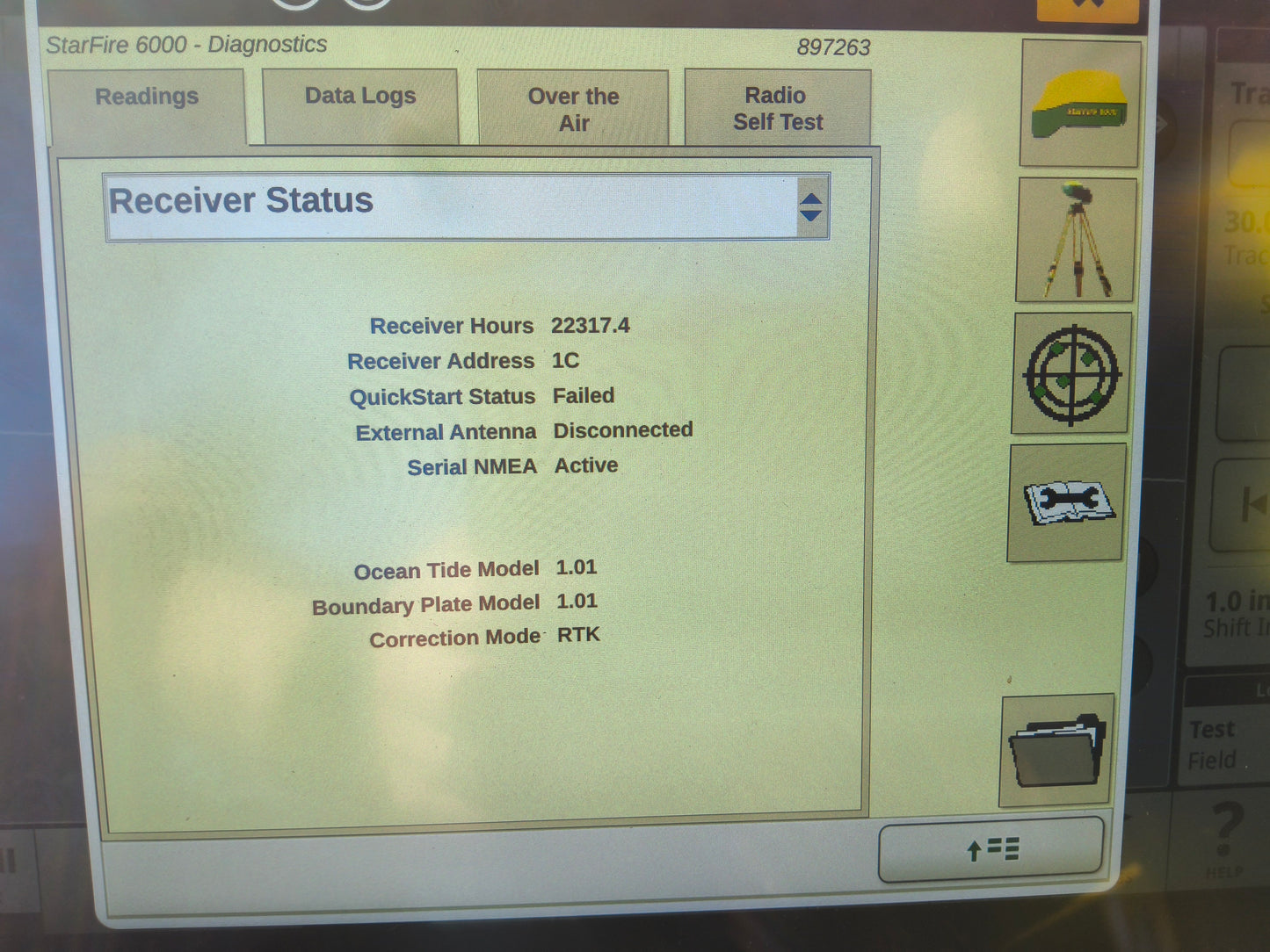 John Deere StarFire™ 6000 GPS Receiver