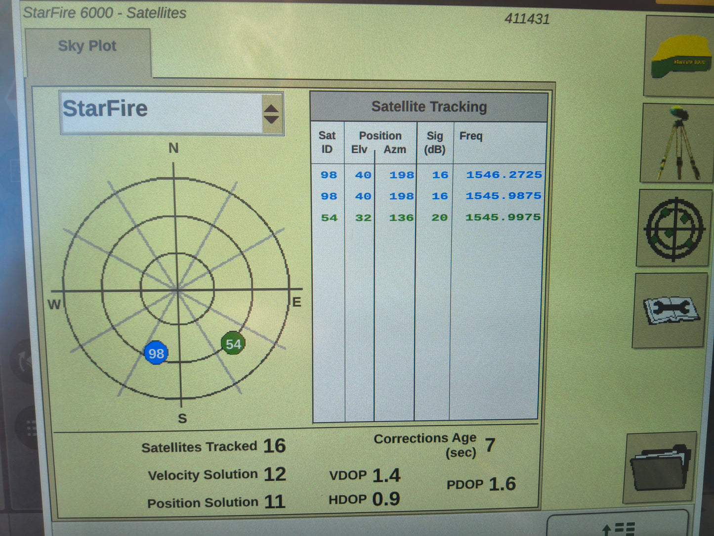 John Deere StarFire™ 6000 GPS Receiver