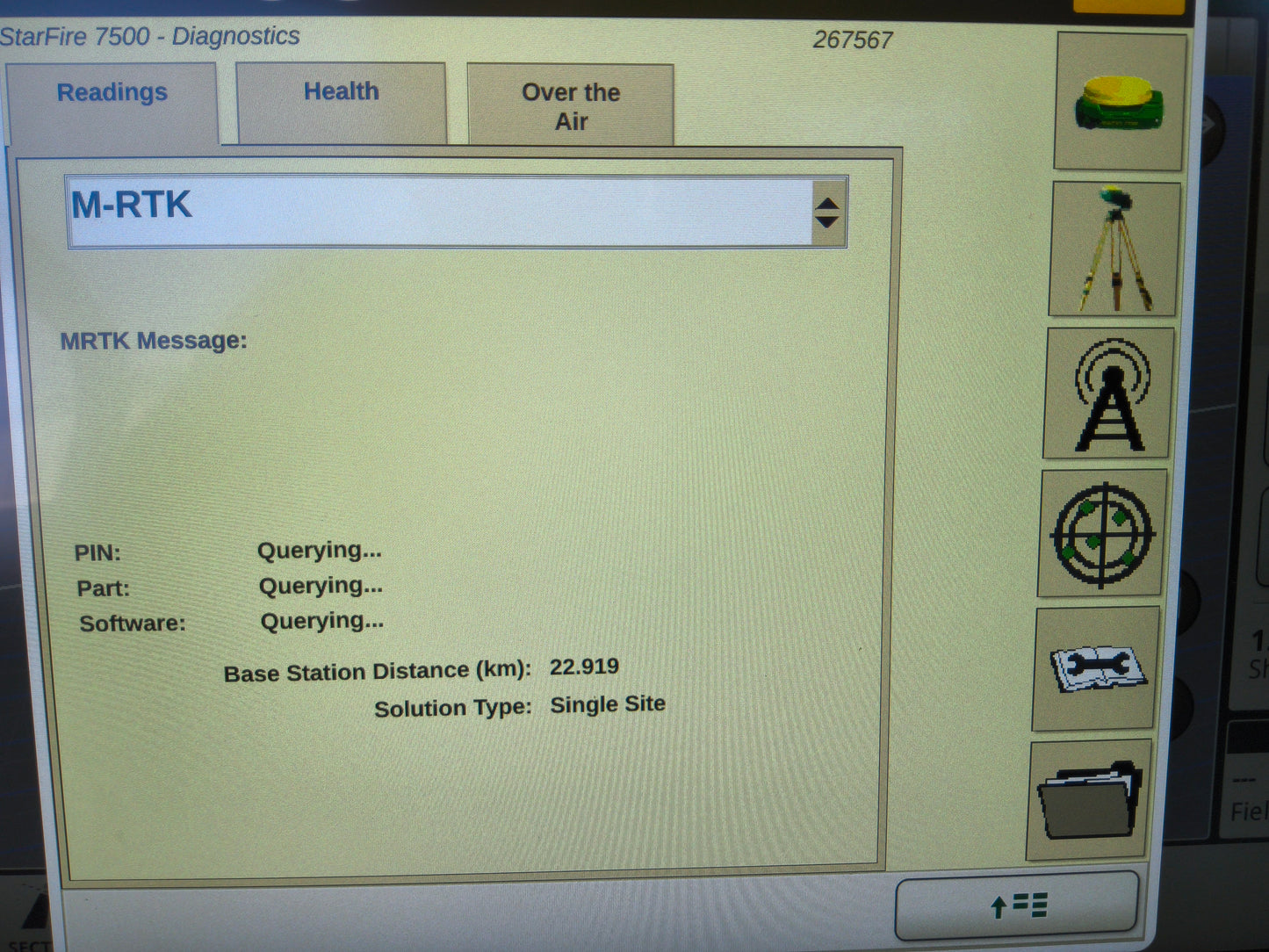 John Deere StarFire™ 7500 Universal GPS Receiver