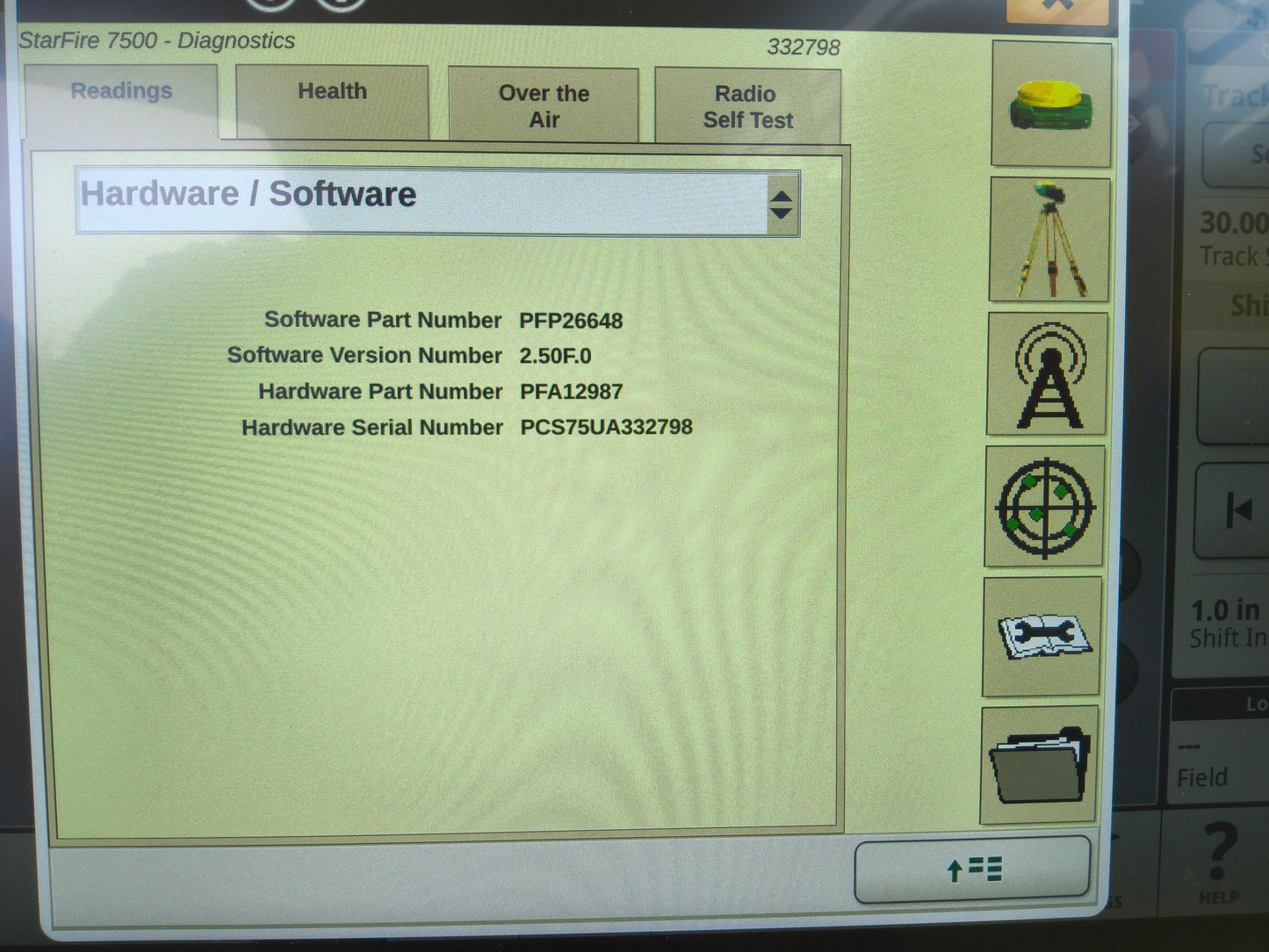 John Deere StarFire™ 7500 Universal GPS Receiver
