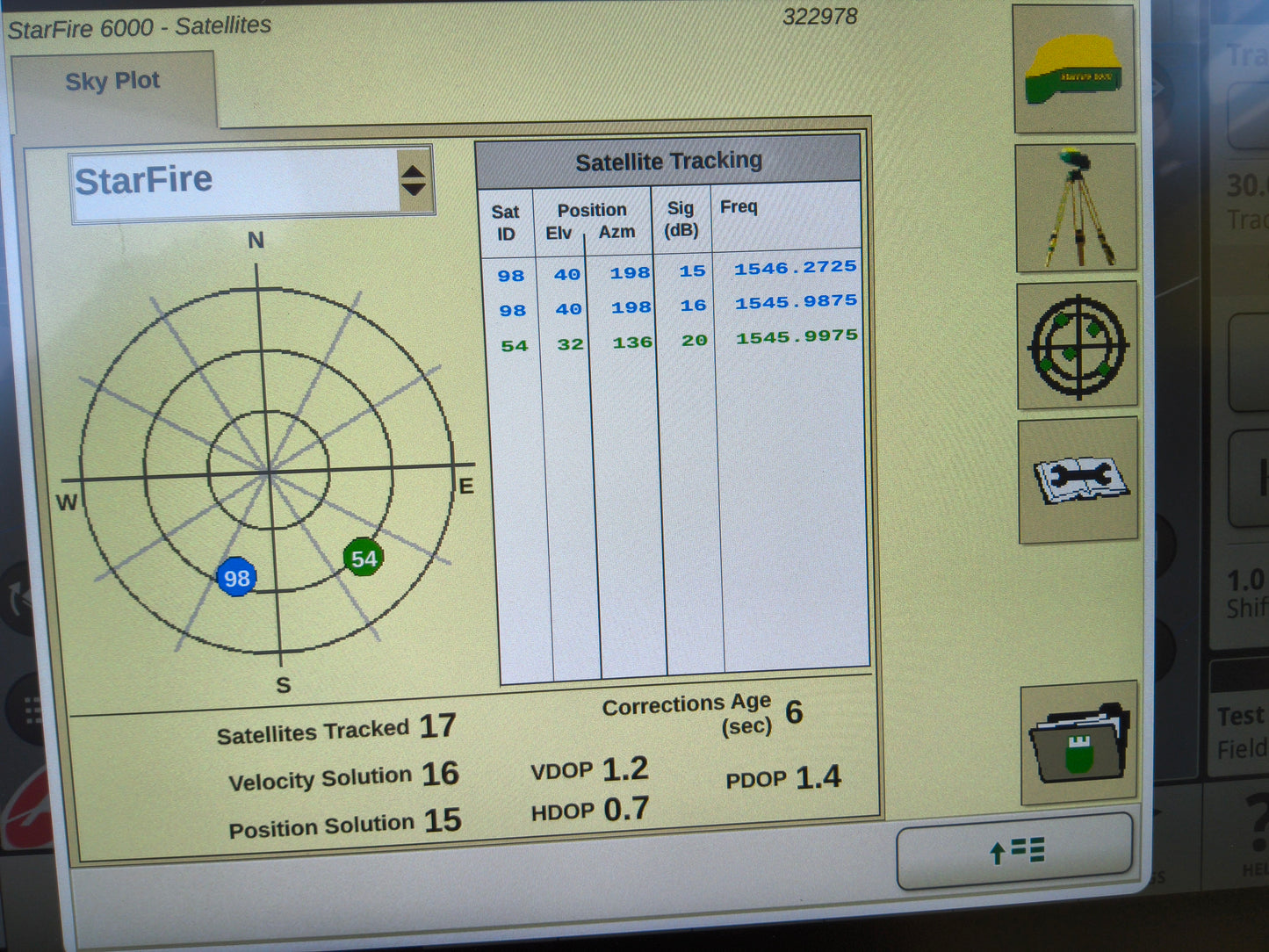 John Deere StarFire™ 6000 GPS Receiver