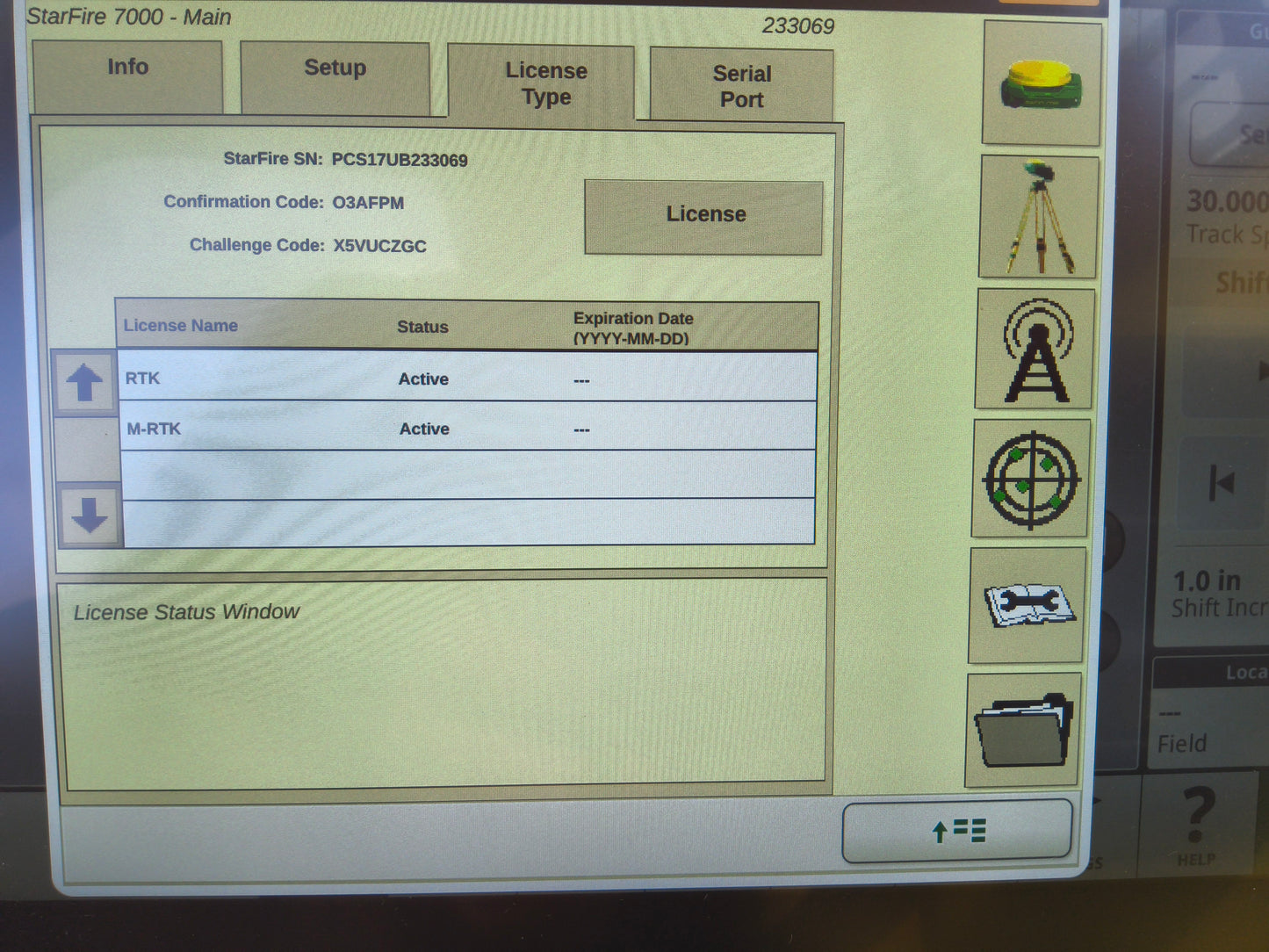 John Deere StarFire™ 7000 Universal GPS Receiver