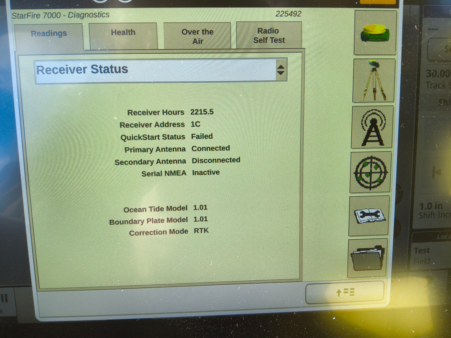 John Deere StarFire™ 7000 Universal GPS Receiver