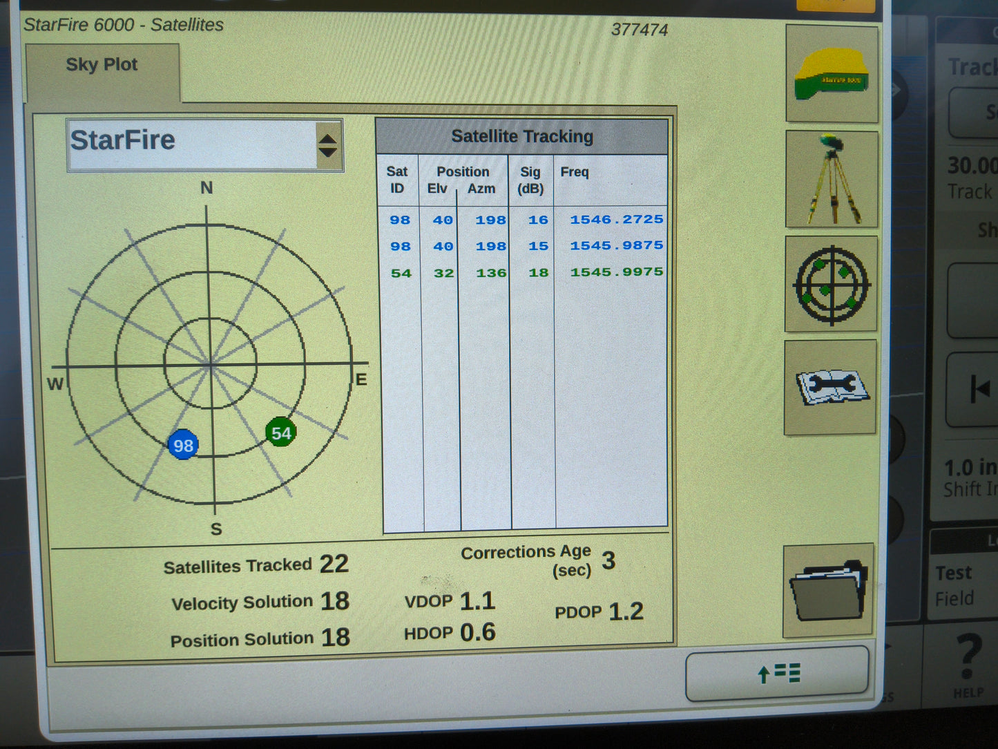 John Deere StarFire™ 6000 GPS Receiver