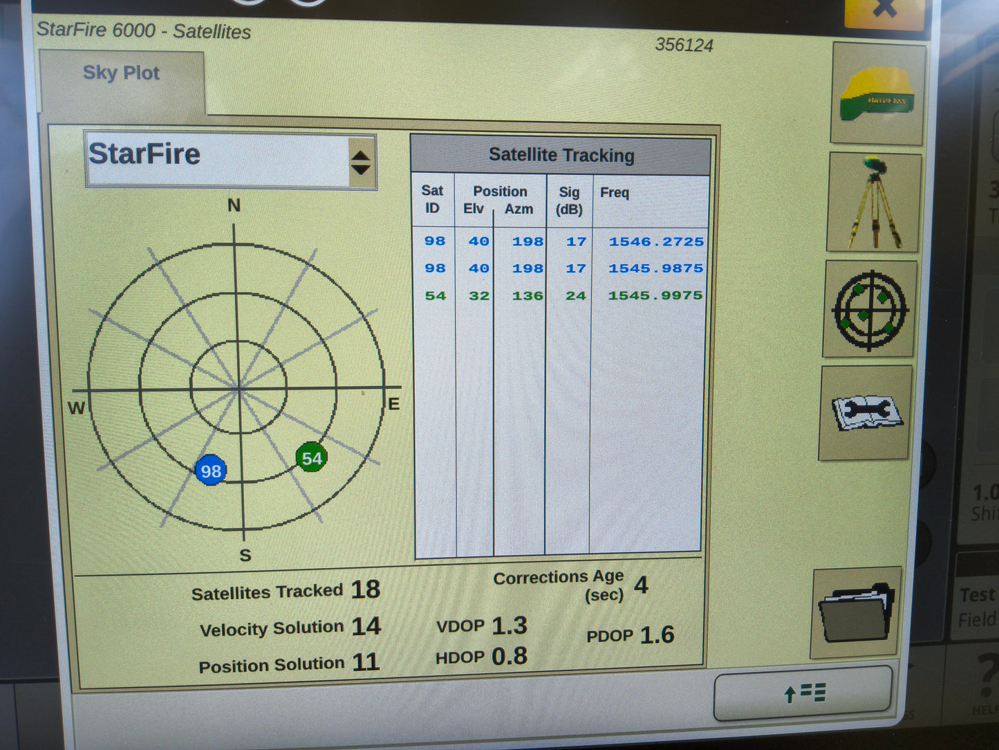 John Deere StarFire™ 6000 GPS Receiver