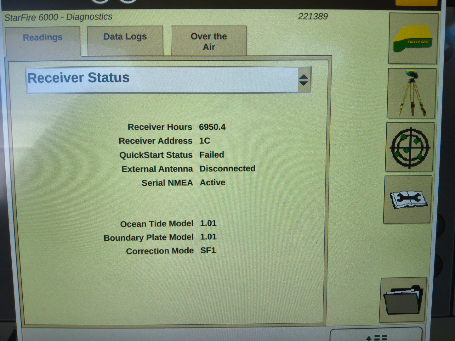 John Deere StarFire™ 6000 GPS Receiver