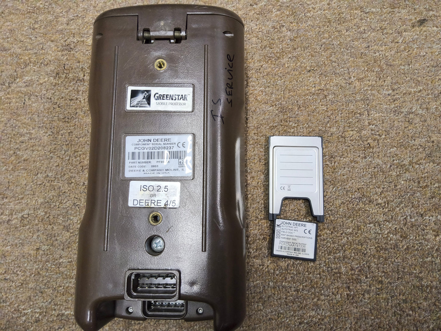 John Deere Original GreenStar™ Display (GSD4 / BrownBox) - Key Cards Mobile Processors etc