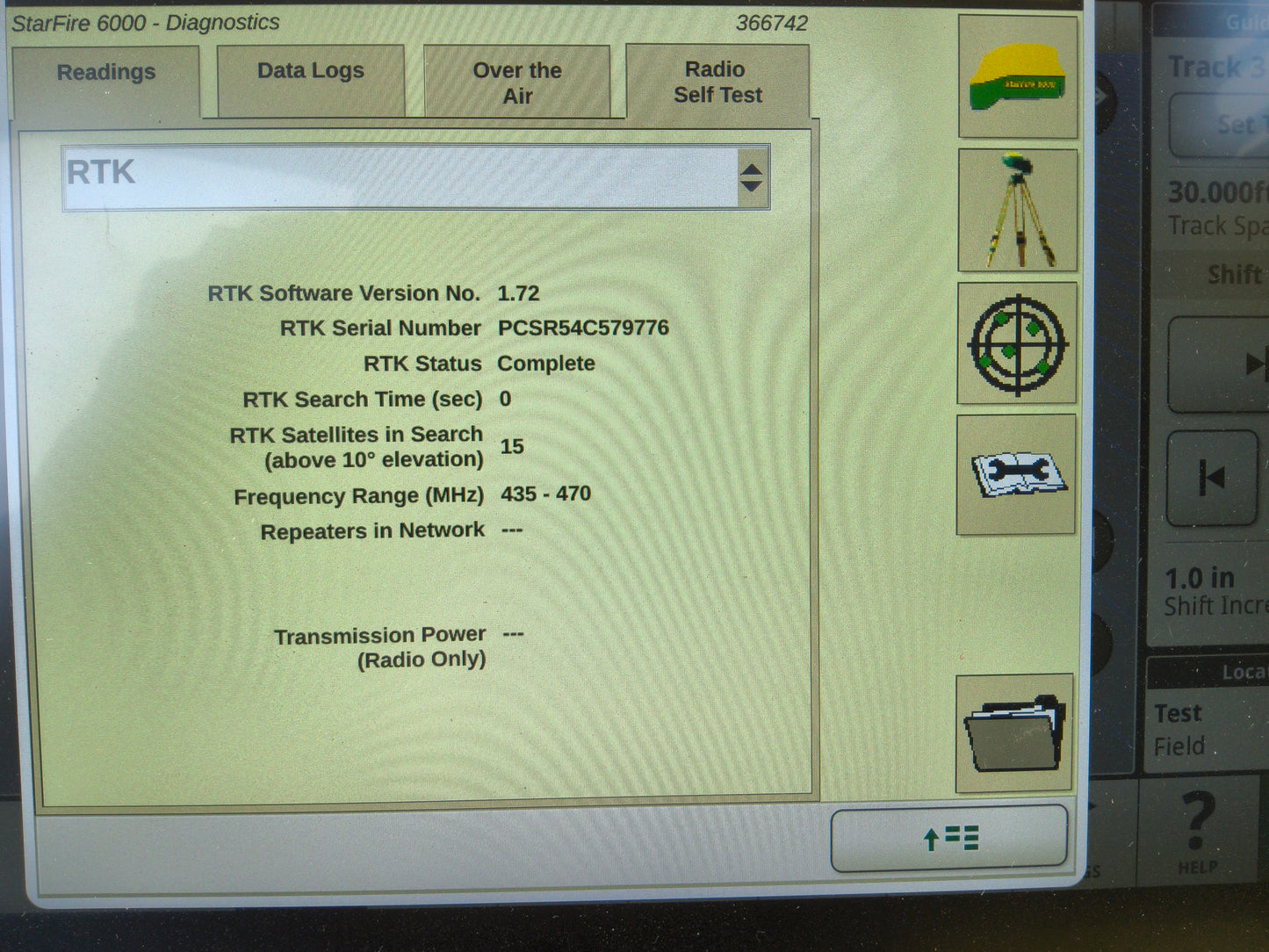John Deere StarFire™ 6000 GPS Receiver