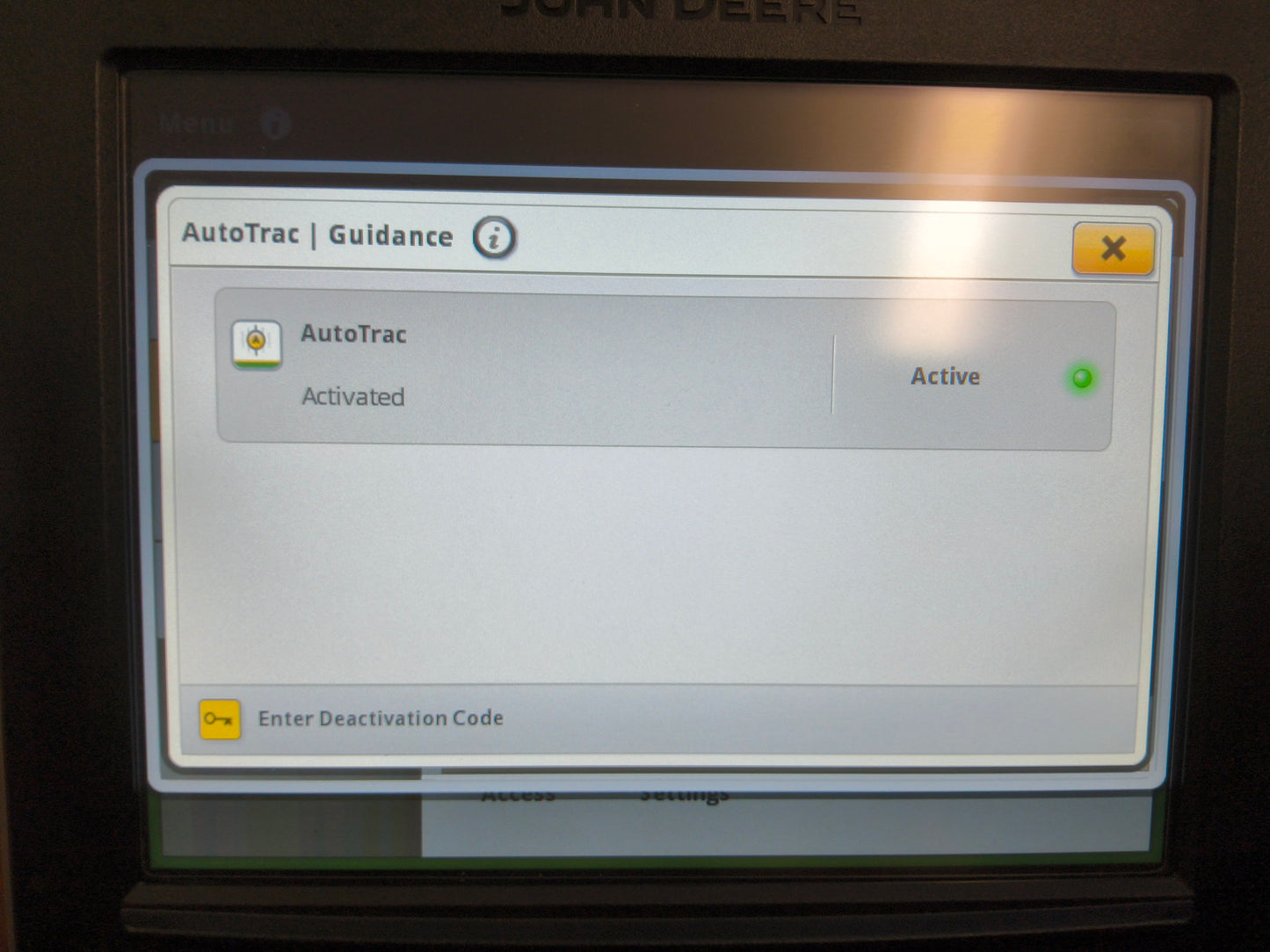 John Deere Gen 4 4640 Display