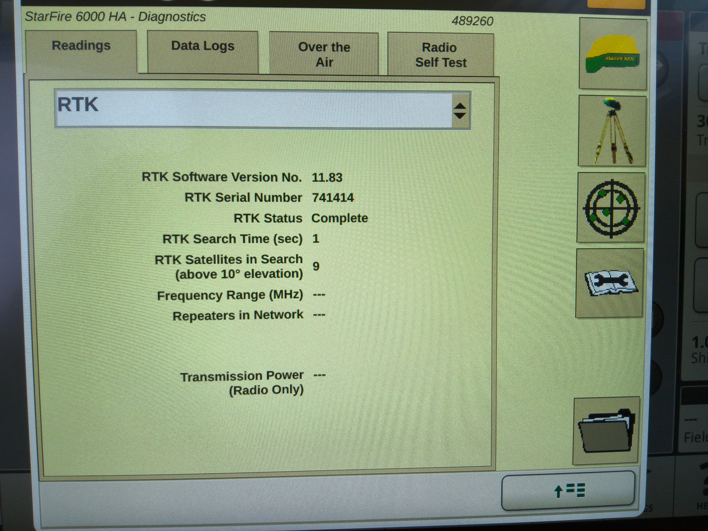 John Deere StarFire™ 6000 GPS Receiver