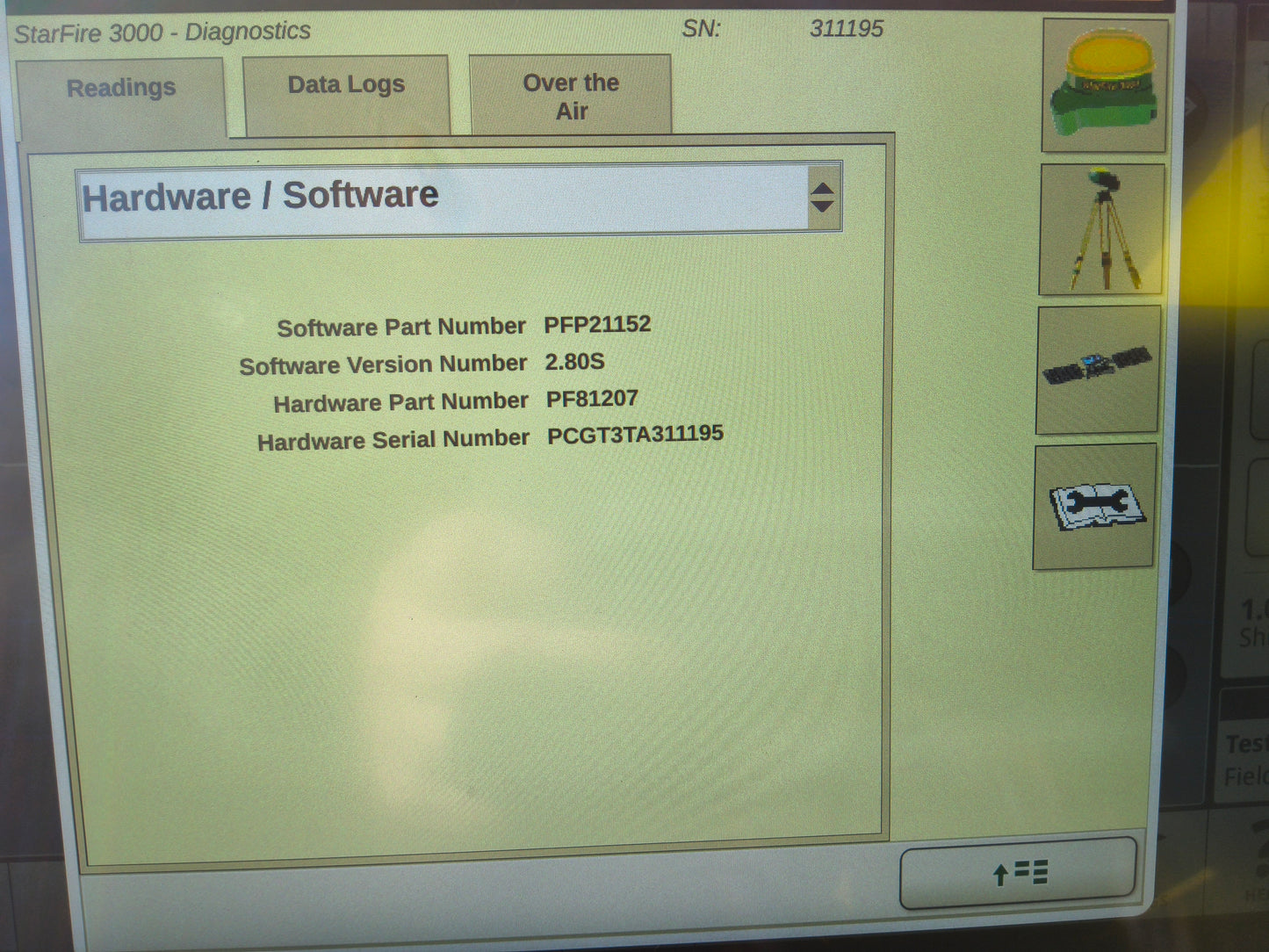 John Deere StarFire™ 3000 GPS Receiver