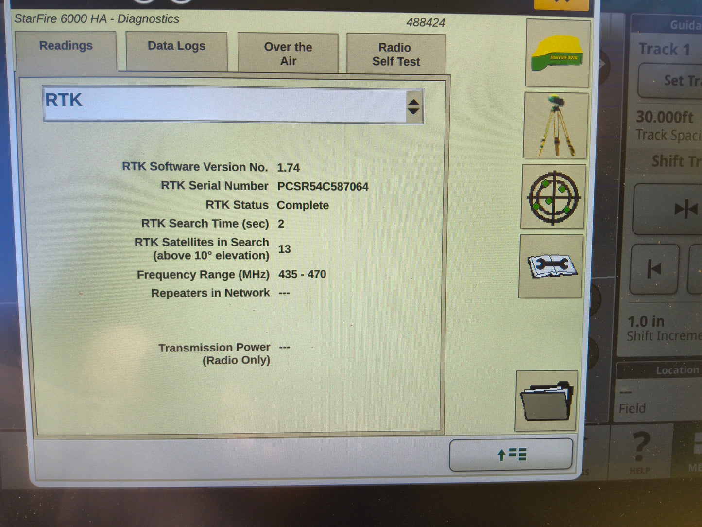 John Deere StarFire™ 6000 GPS Receiver