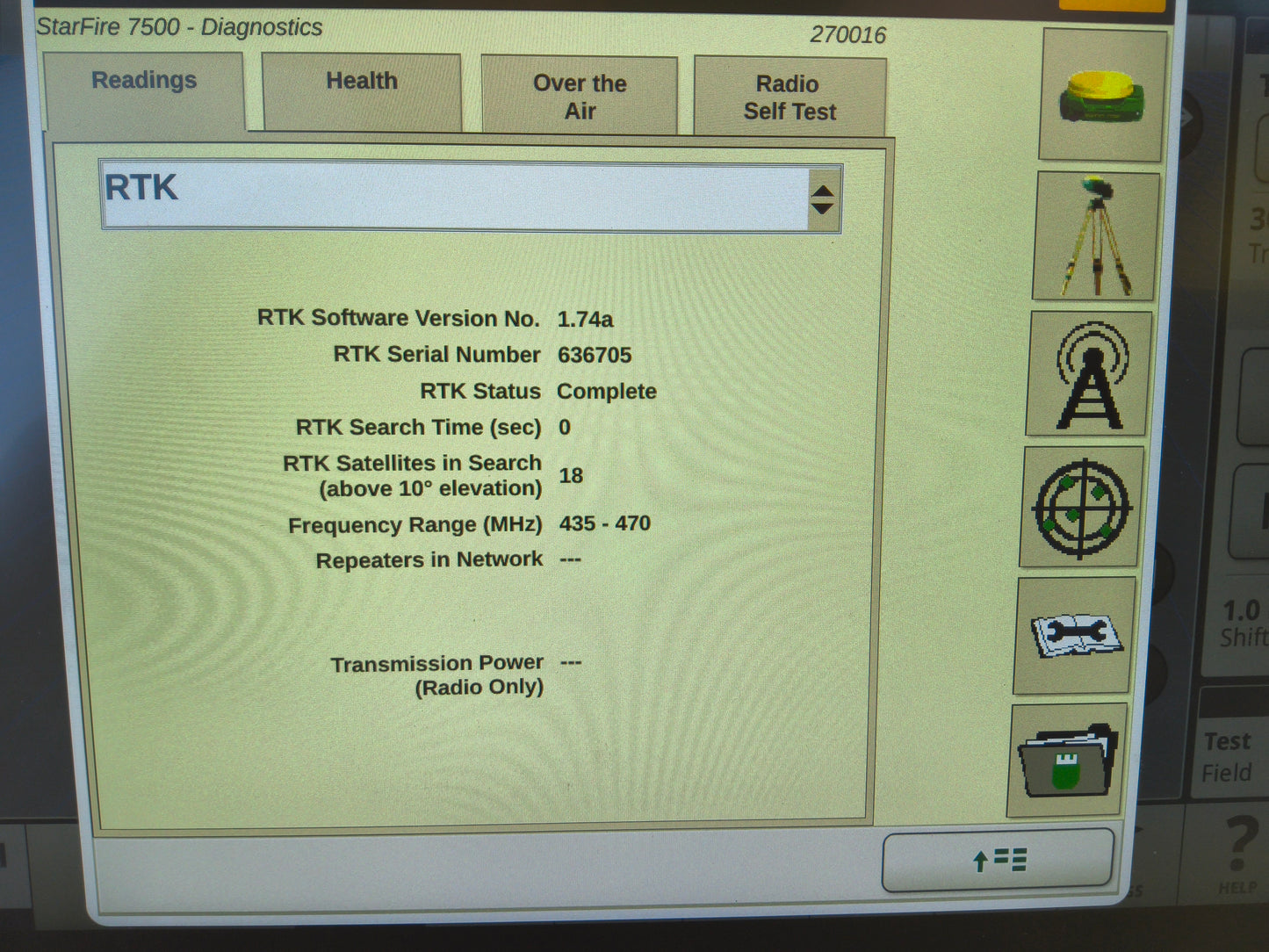 John Deere StarFire™ 7500 Universal GPS Receiver