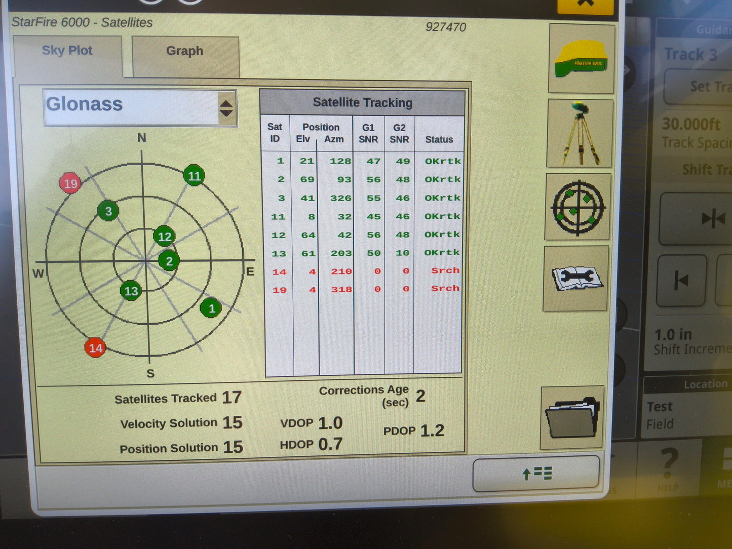 John Deere StarFire™ 6000 GPS Receiver