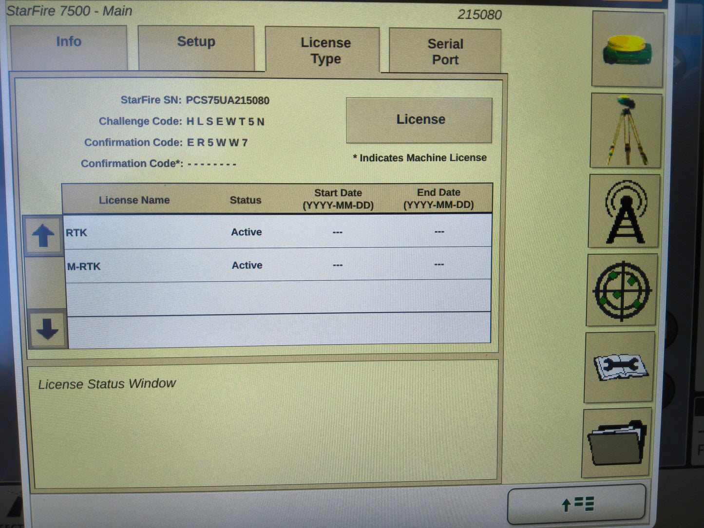 John Deere StarFire™ 7500 Universal GPS Receiver