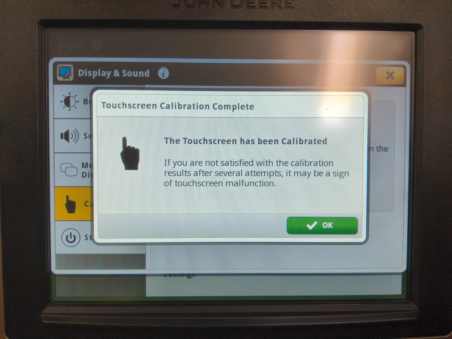John Deere Gen 4 4640 Display