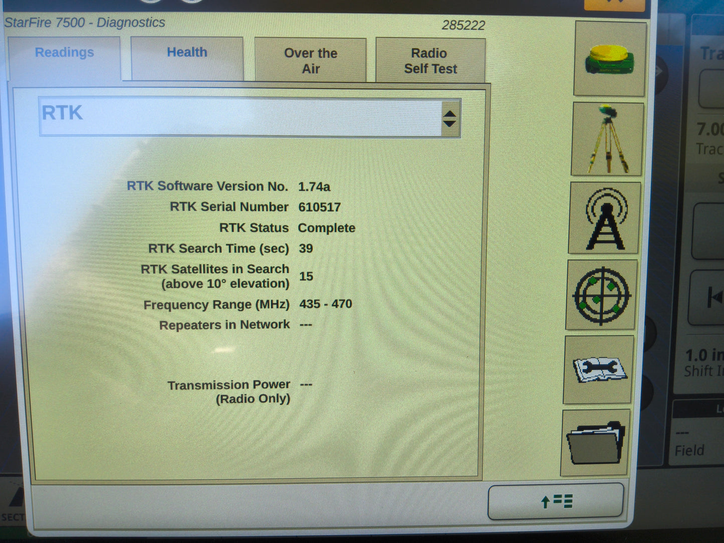John Deere StarFire™ 7500 Universal GPS Receiver