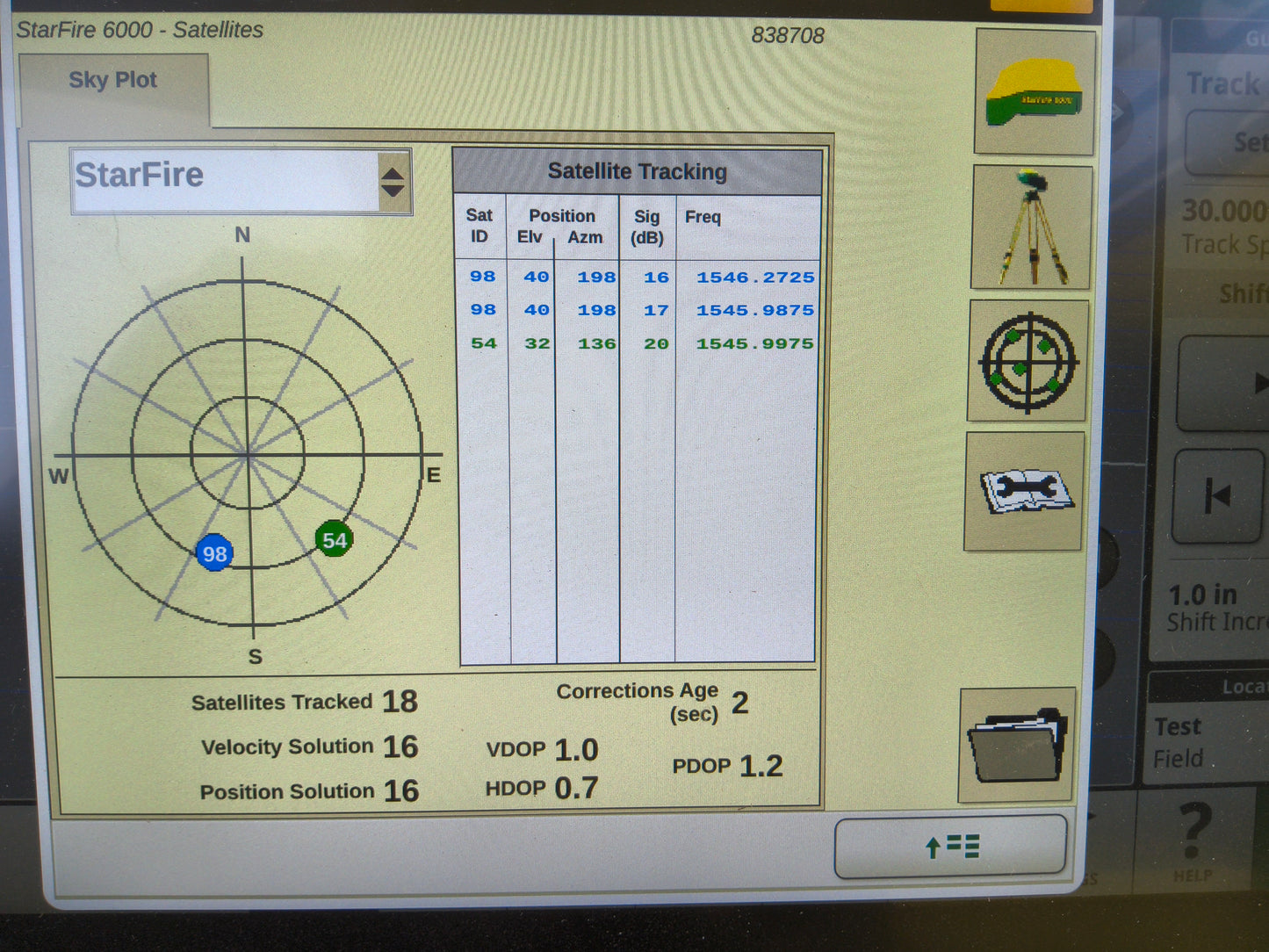 John Deere StarFire™ 6000 GPS Receiver