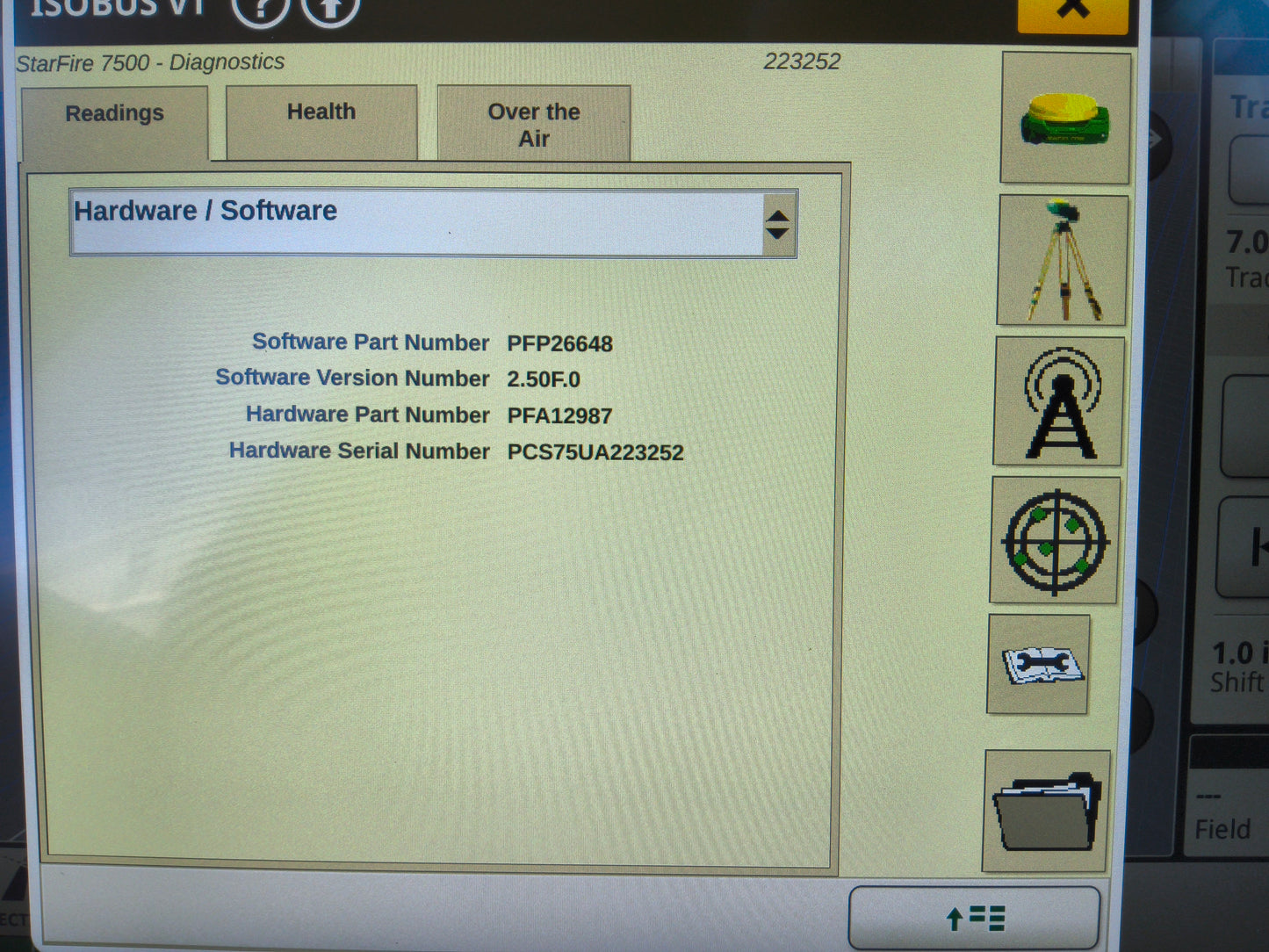 John Deere StarFire™ 7500 Universal GPS Receiver