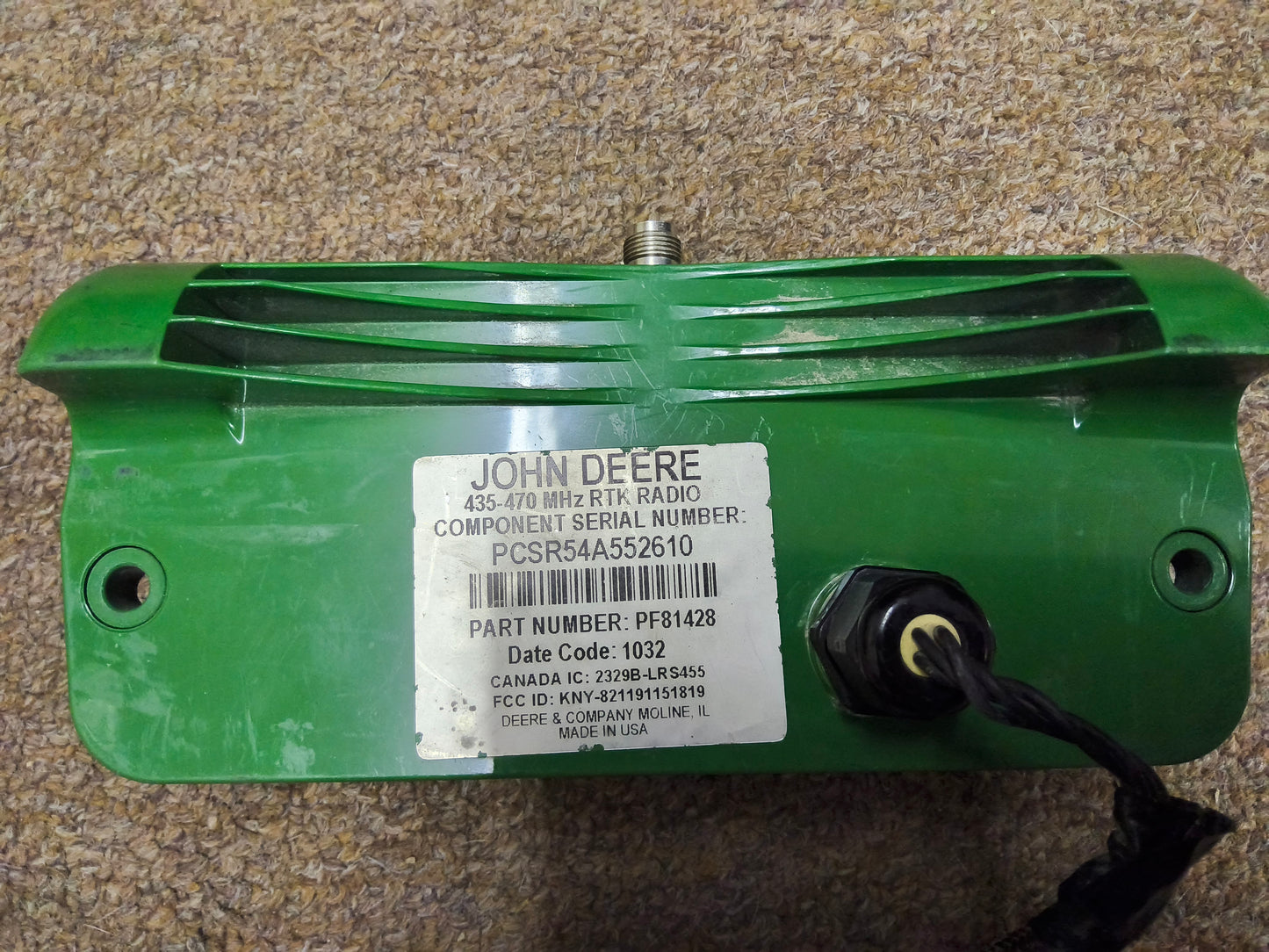 John Deere RTK Radio 450