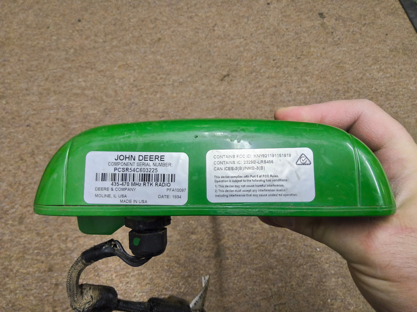 John Deere RTK Radio 450