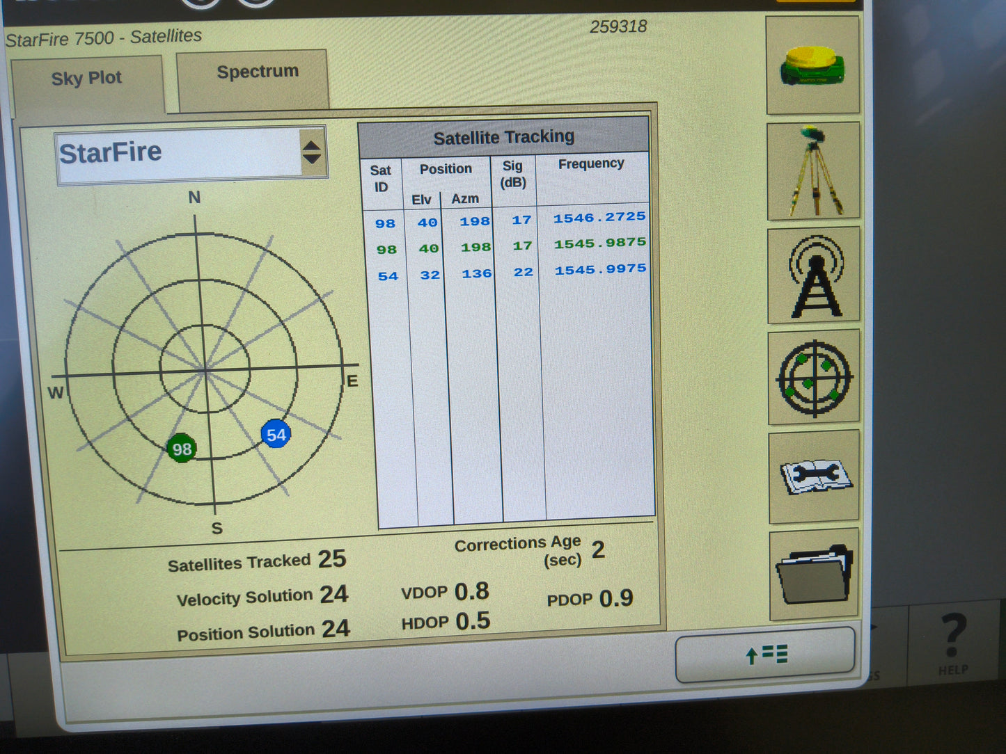 John Deere StarFire™ 7500 Universal GPS Receiver