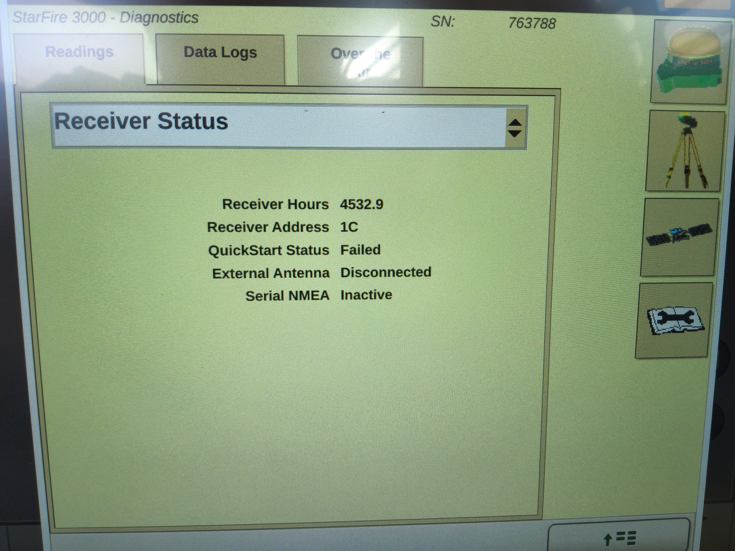 John Deere StarFire™ 3000 GPS Receiver