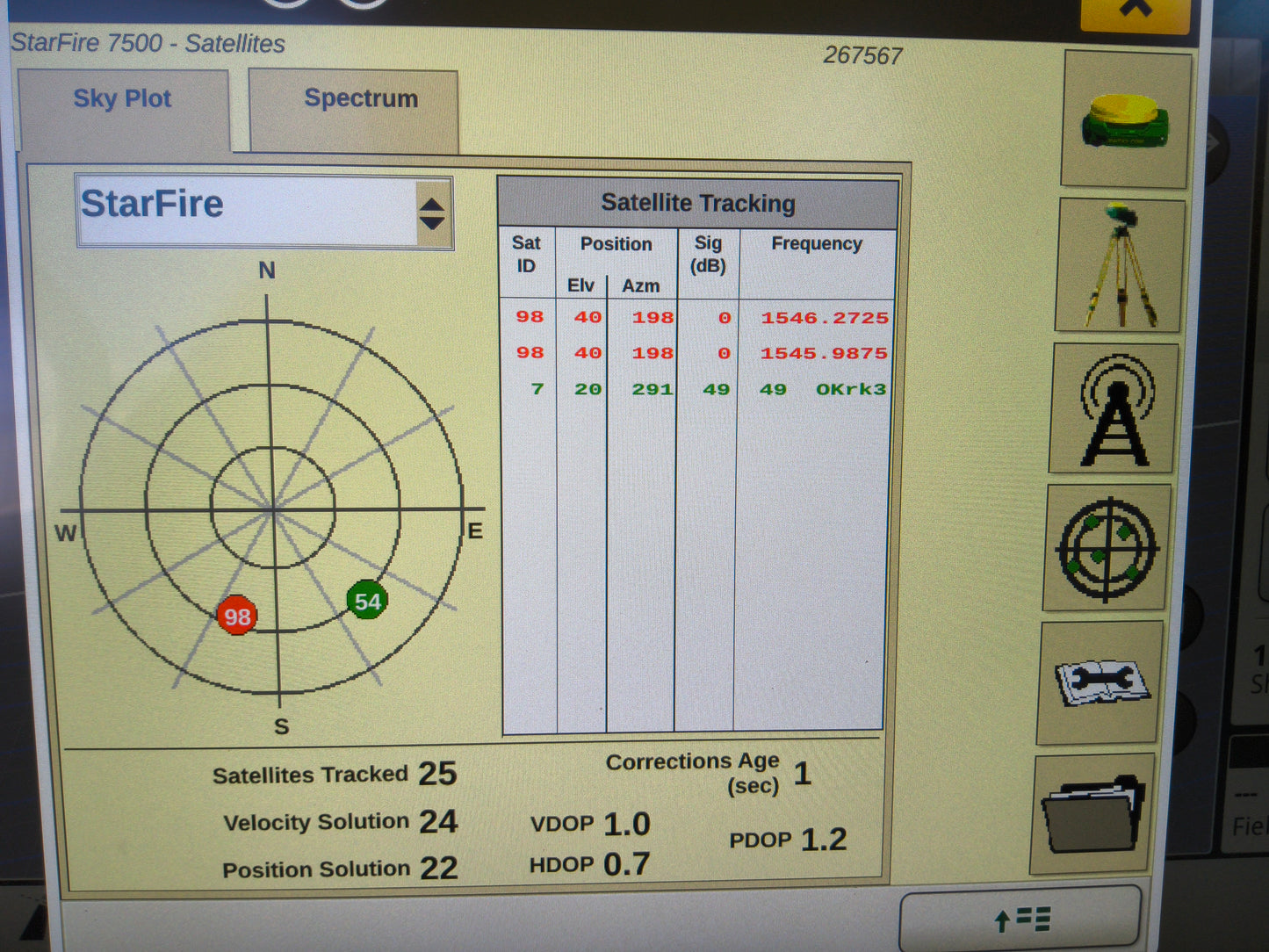 John Deere StarFire™ 7500 Universal GPS Receiver