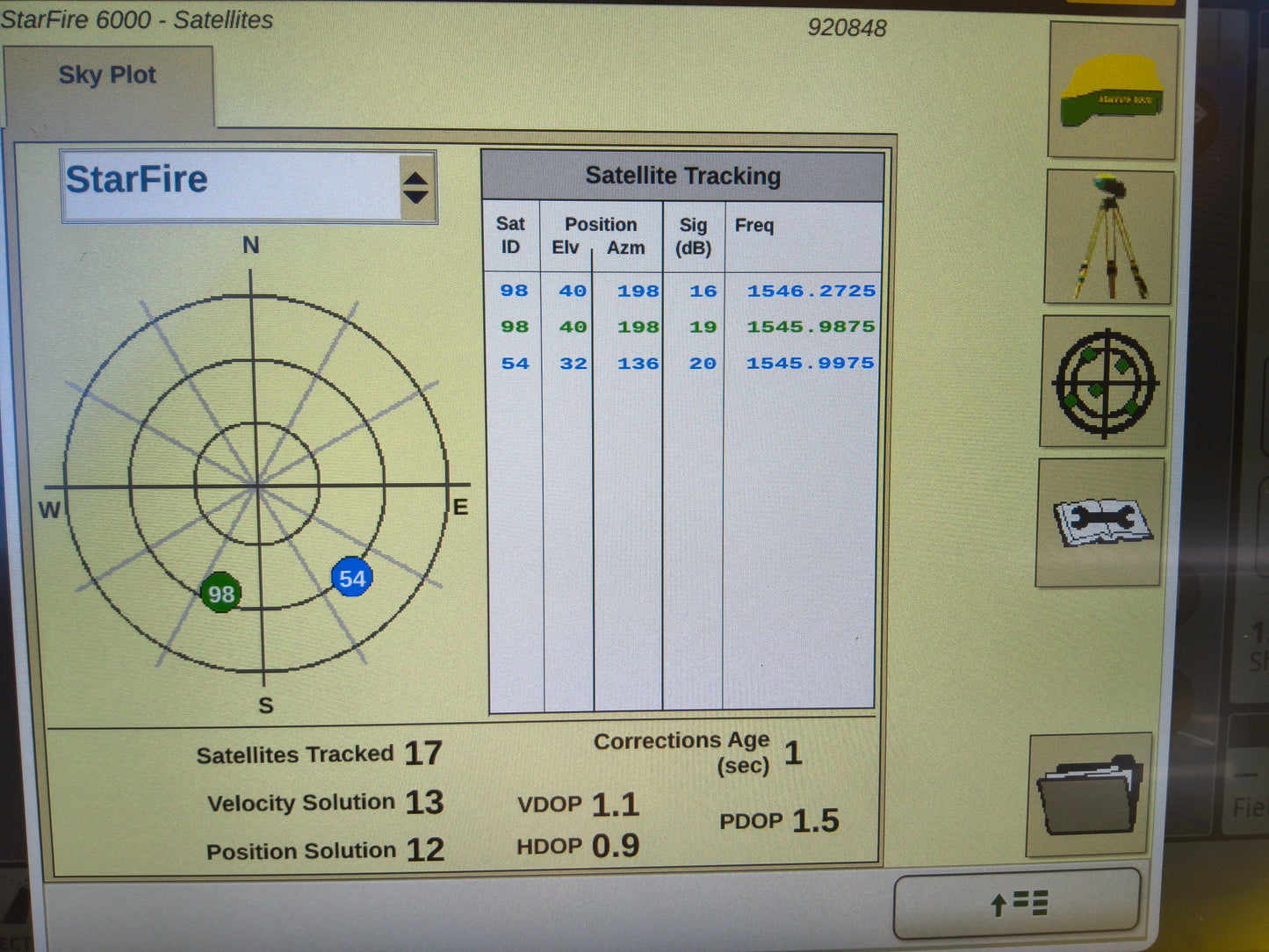 John Deere StarFire™ 6000 GPS Receiver