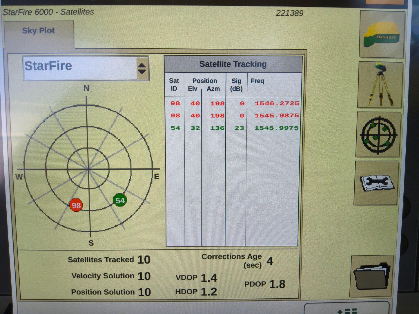 John Deere StarFire™ 6000 GPS Receiver