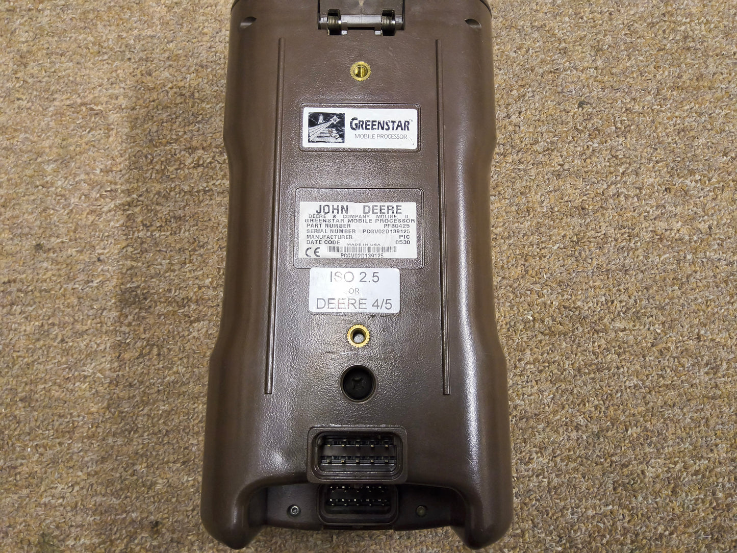 John Deere Original GreenStar™ Display (GSD4 / BrownBox) - Key Cards Mobile Processors etc