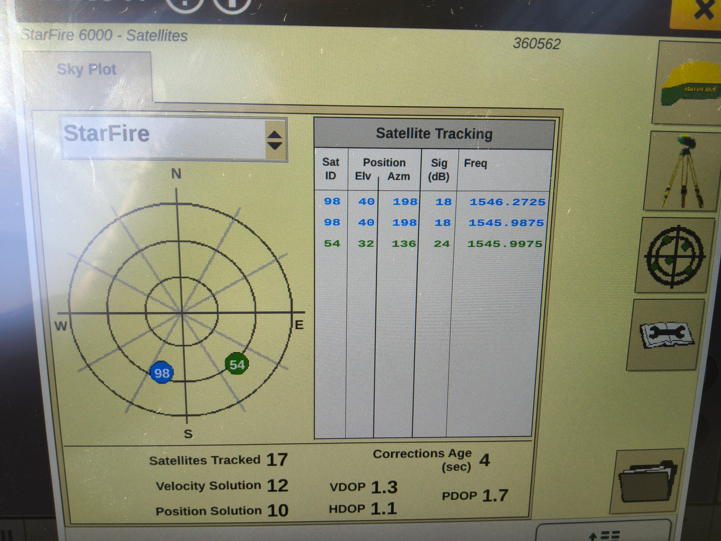 John Deere StarFire™ 6000 GPS Receiver