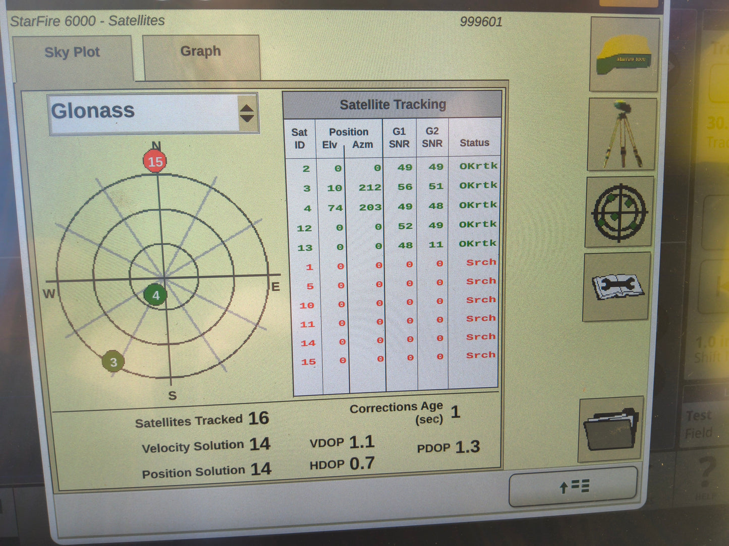 John Deere StarFire™ 6000 GPS Receiver