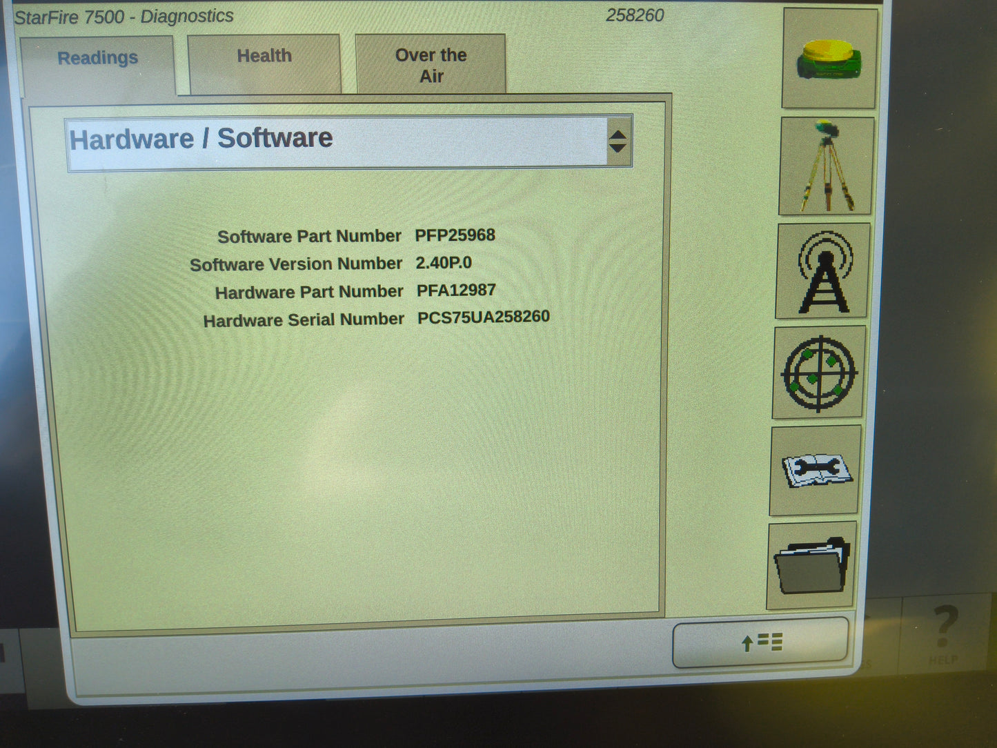 John Deere StarFire™ 7500 Universal GPS Receiver