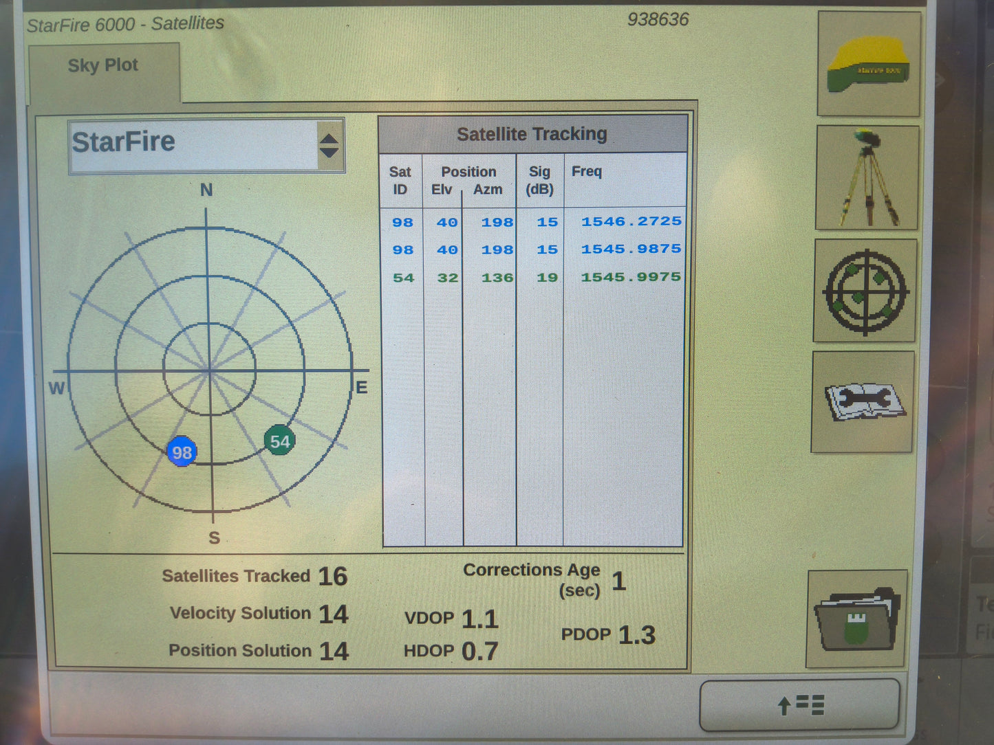 John Deere StarFire™ 6000 GPS Receiver