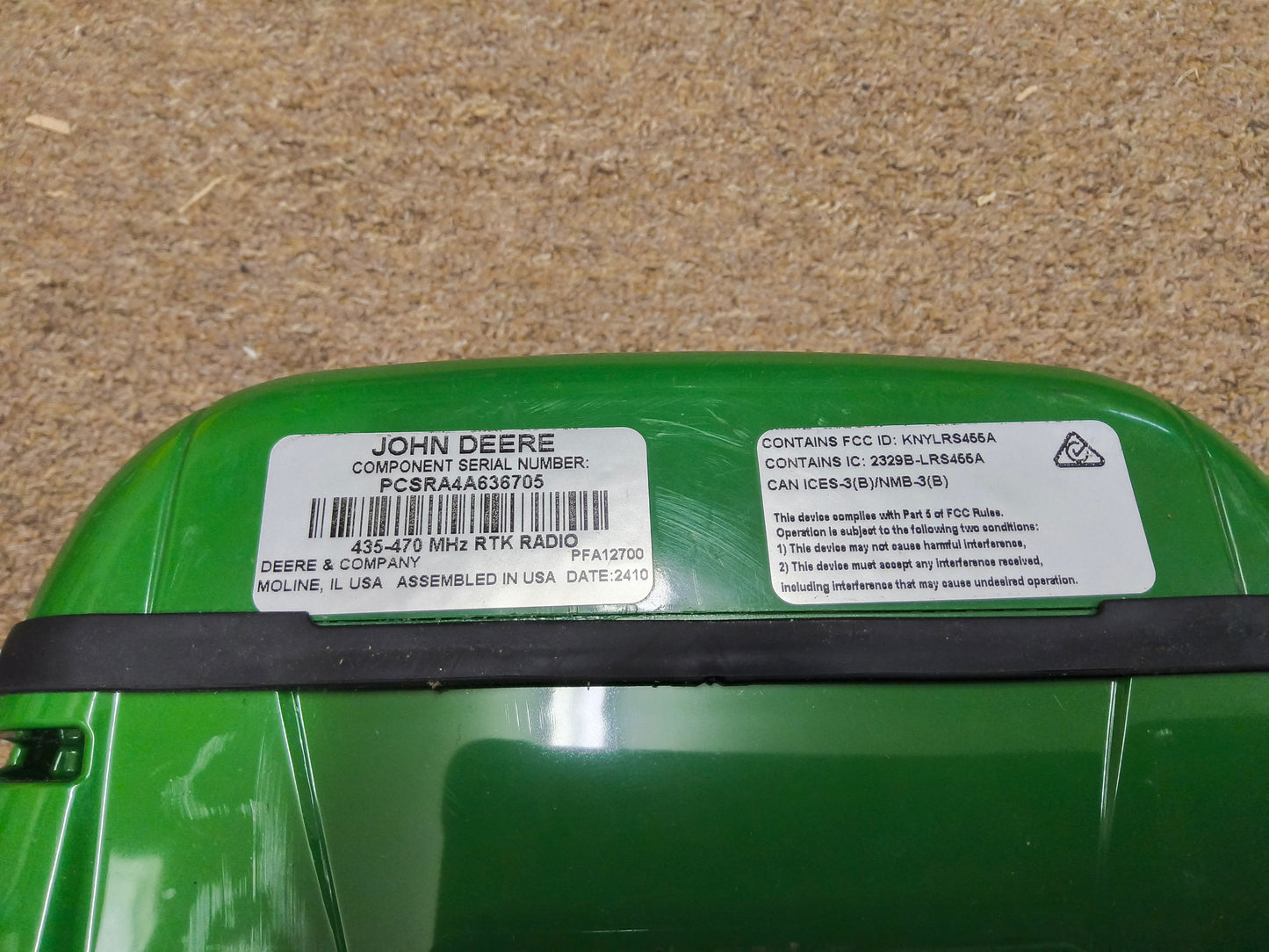 John Deere StarFire™ 7500 Universal GPS Receiver