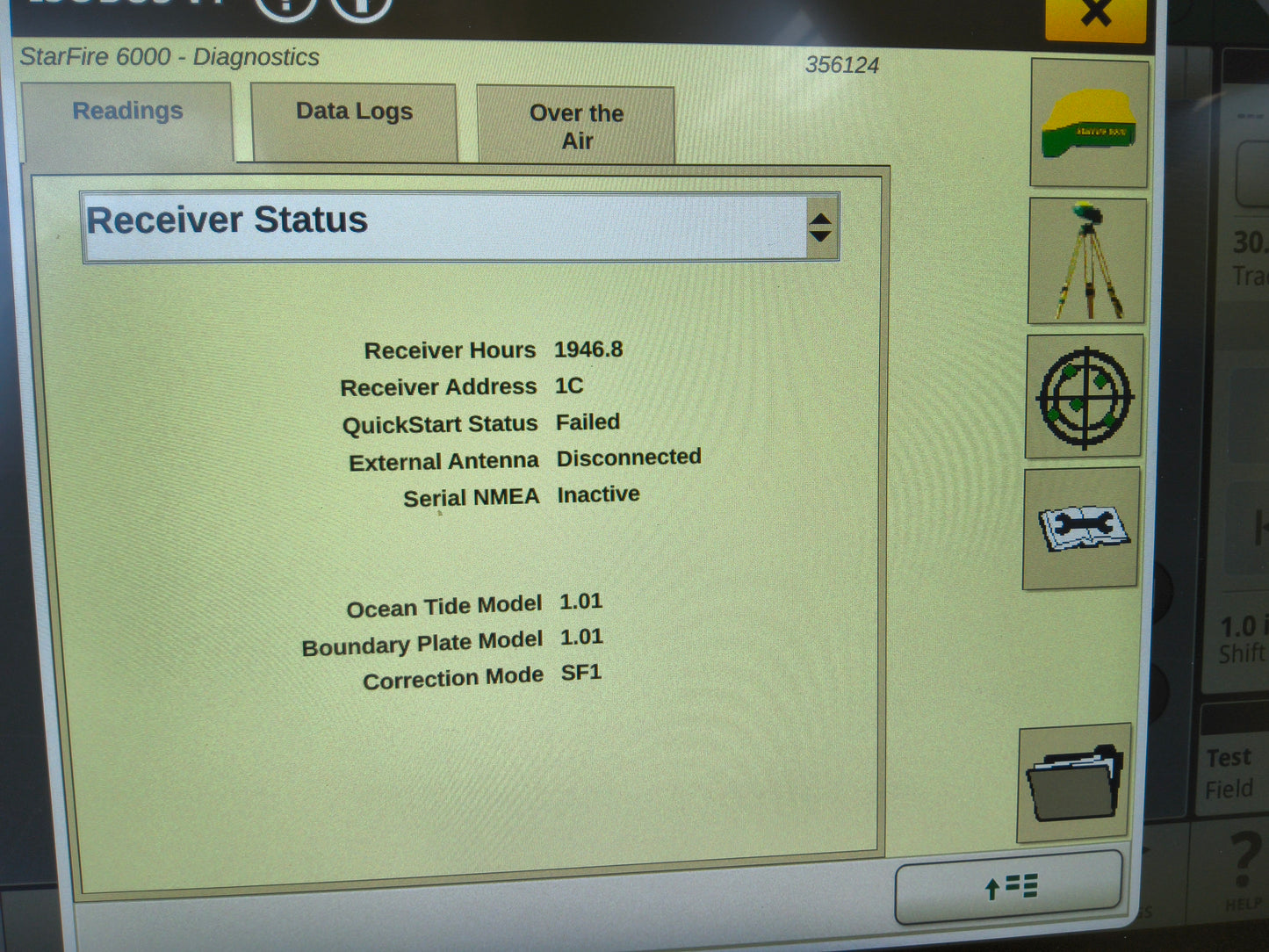 John Deere StarFire™ 6000 GPS Receiver