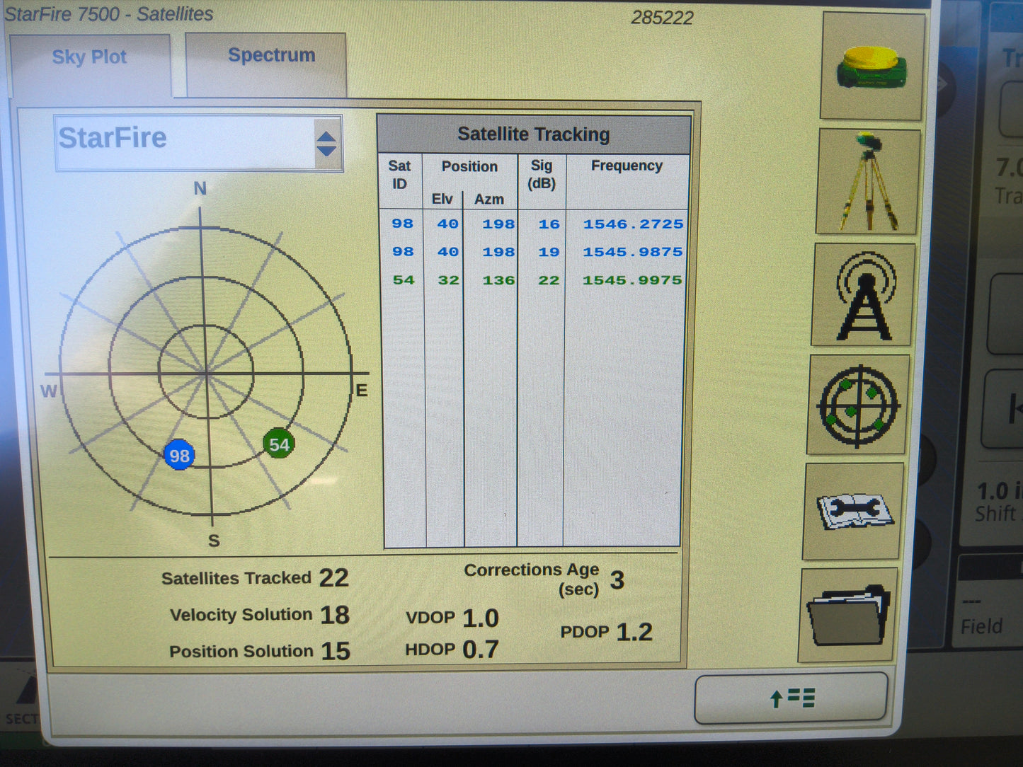 John Deere StarFire™ 7500 Universal GPS Receiver
