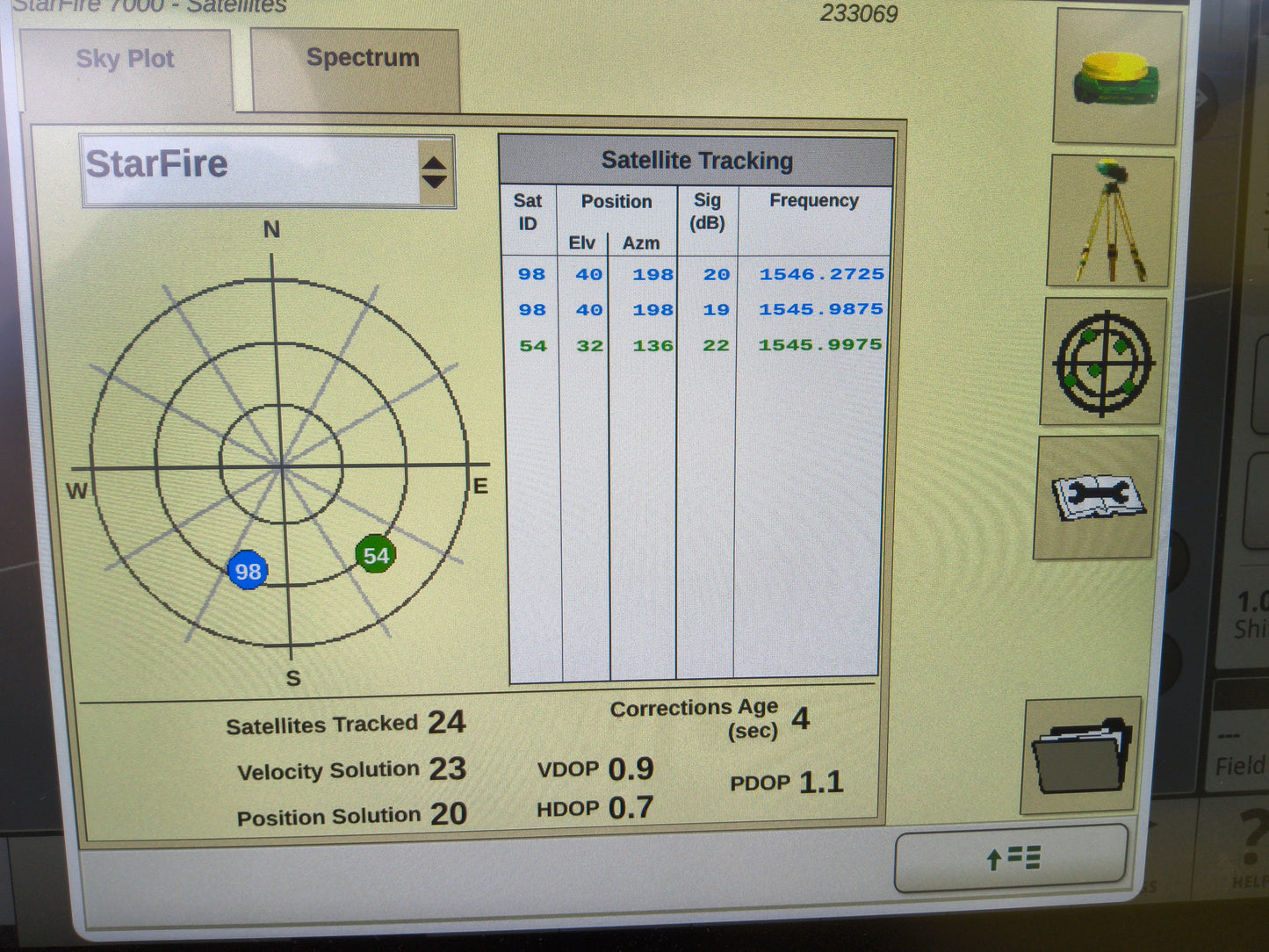 John Deere StarFire™ 7000 Universal GPS Receiver