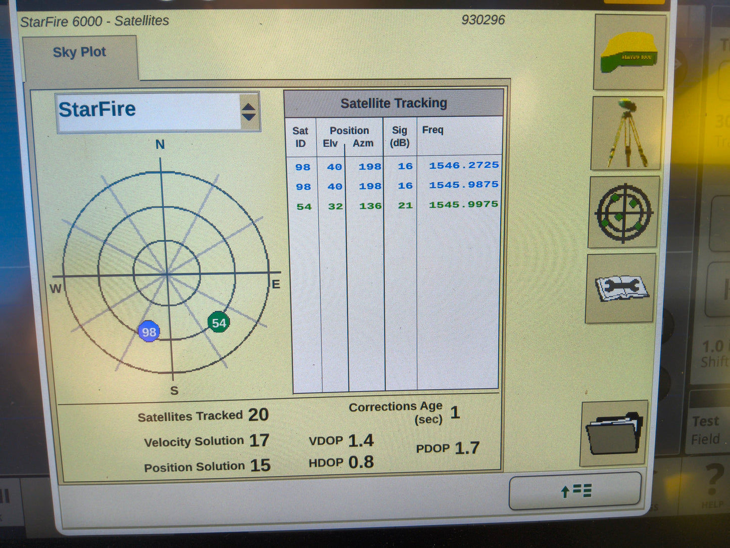 John Deere StarFire™ 6000 GPS Receiver