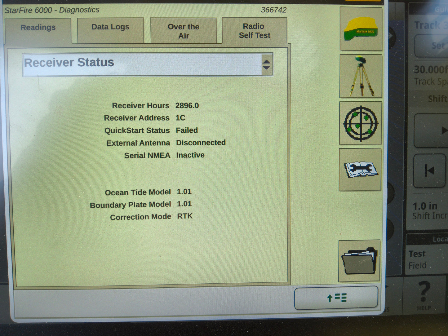 John Deere StarFire™ 6000 GPS Receiver