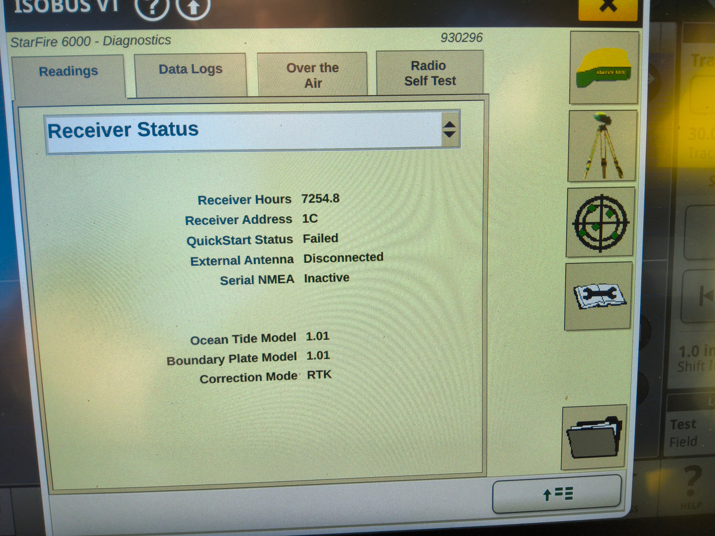 John Deere StarFire™ 6000 GPS Receiver