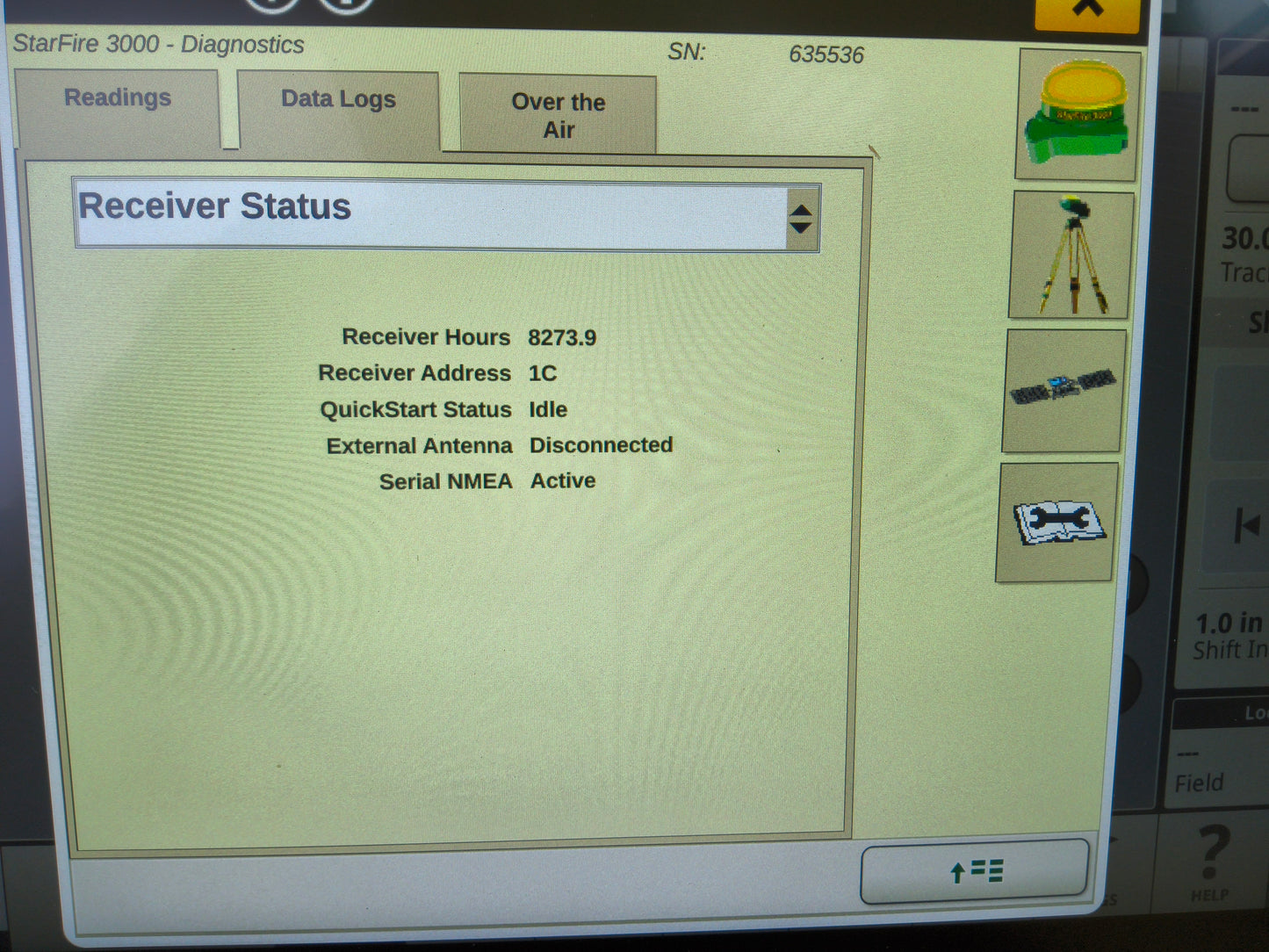 John Deere StarFire™ 3000 GPS Receiver