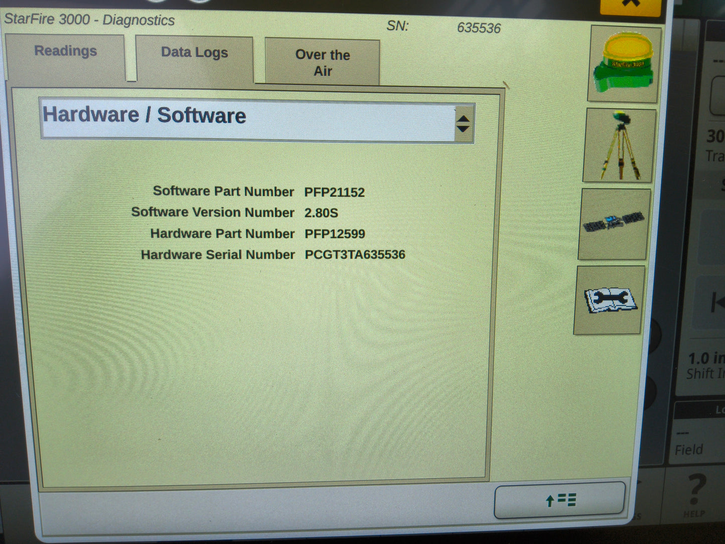 John Deere StarFire™ 3000 GPS Receiver