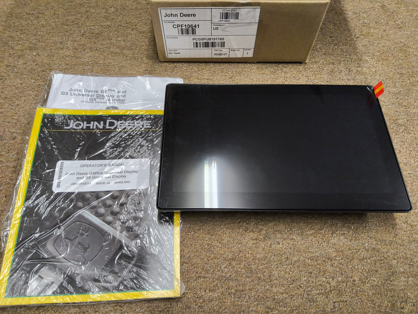 John Deere G5 Plus *ESSENTIALS* Universal Display
