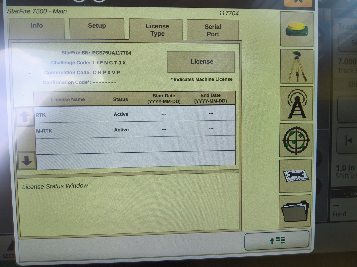 John Deere StarFire™ 7500 Universal GPS Receiver