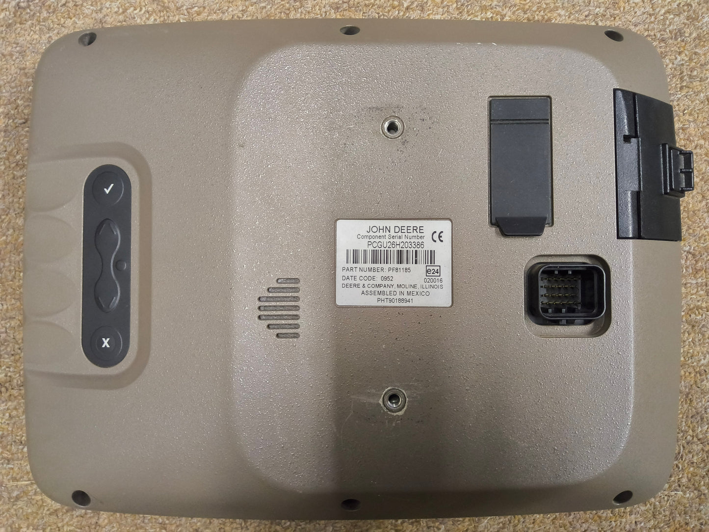 John Deere GreenStar™ GS2 2600 Display