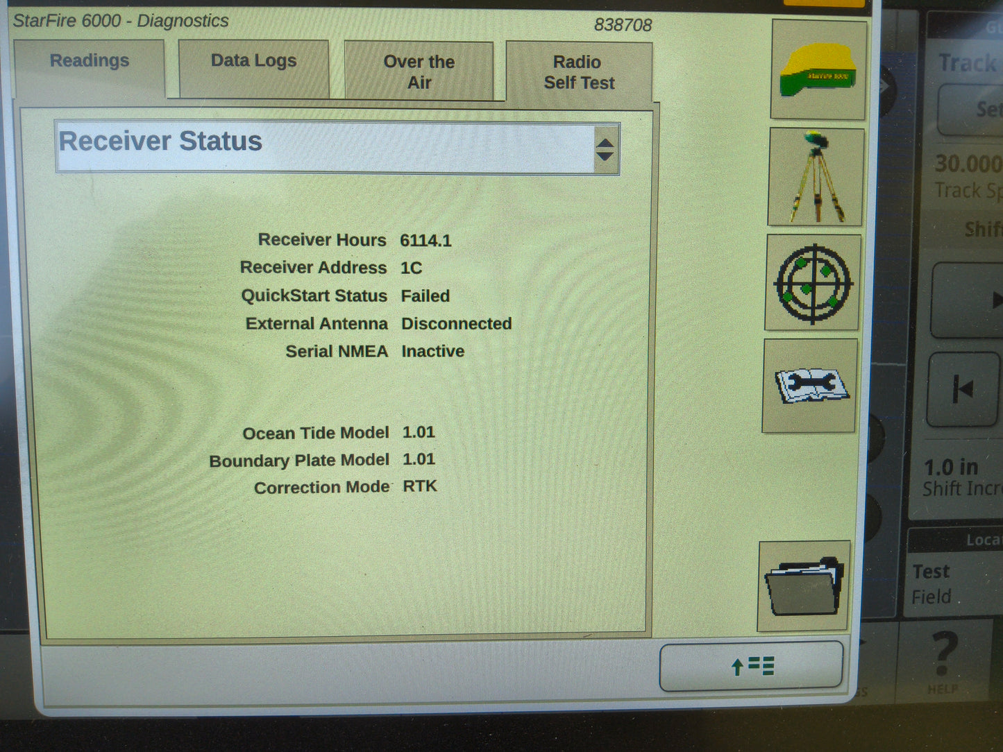 John Deere StarFire™ 6000 GPS Receiver